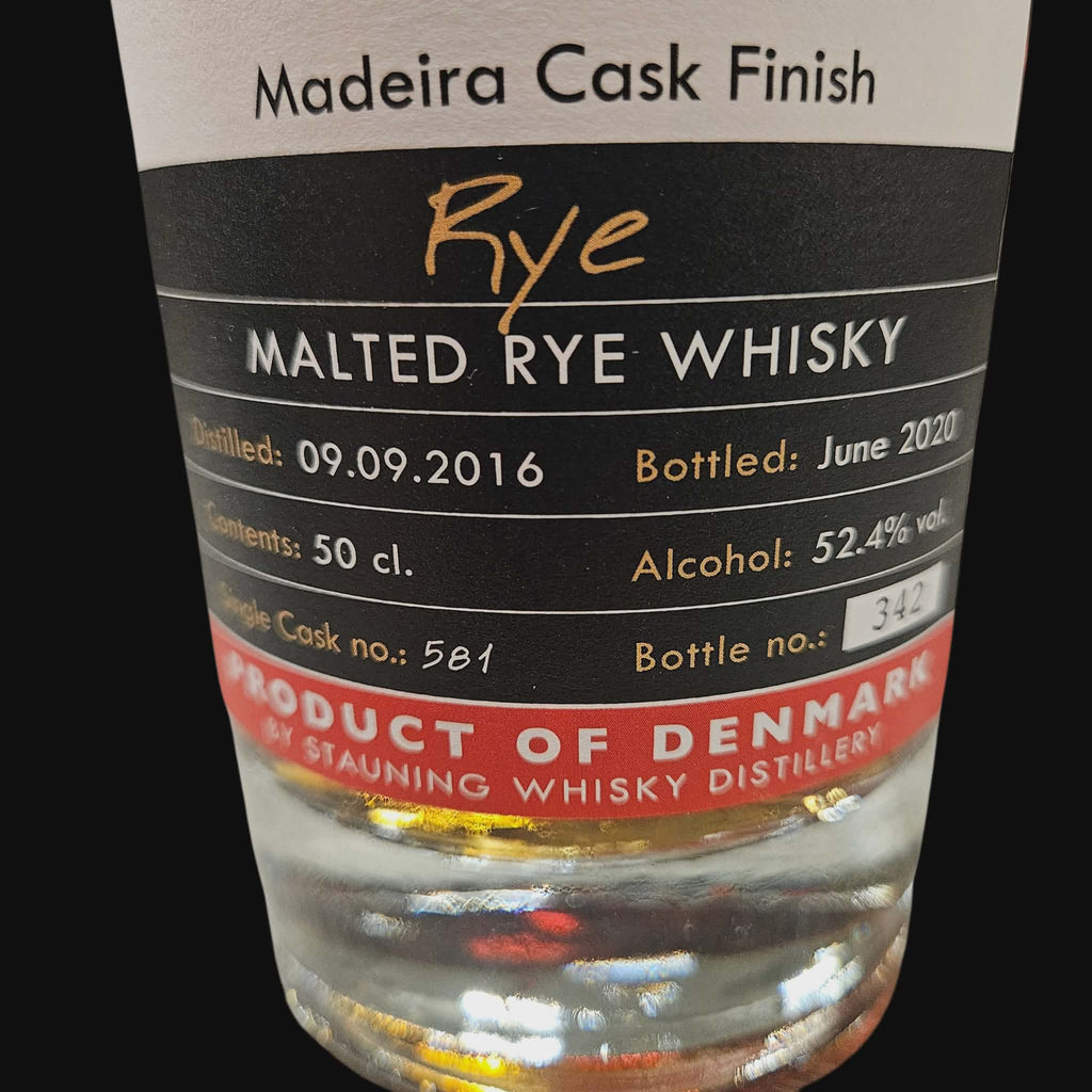 Stauning 2016 – Rye (Madeira Cask Finish)