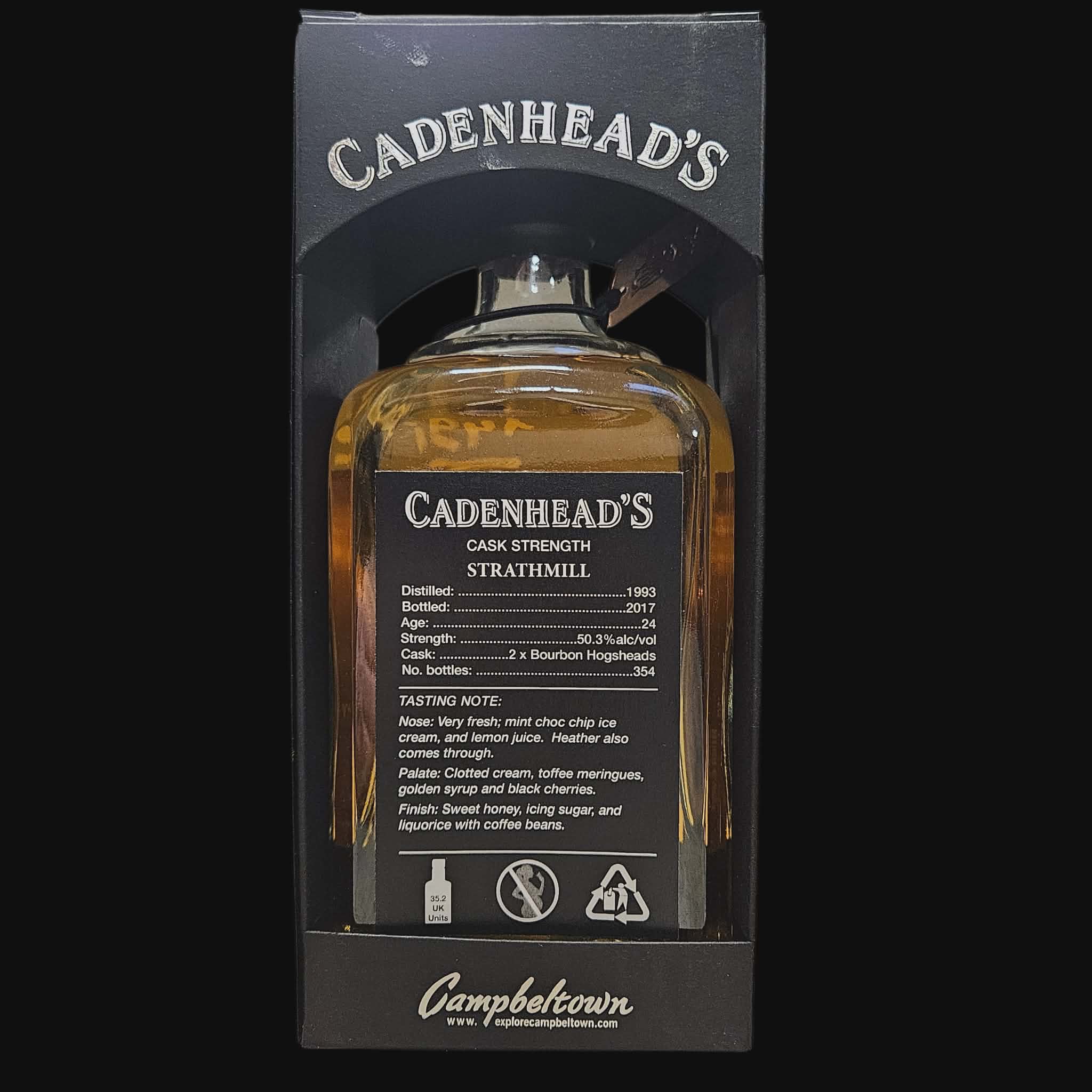 Strathmill 1993 – Cadenhead's Small Batch (2017)