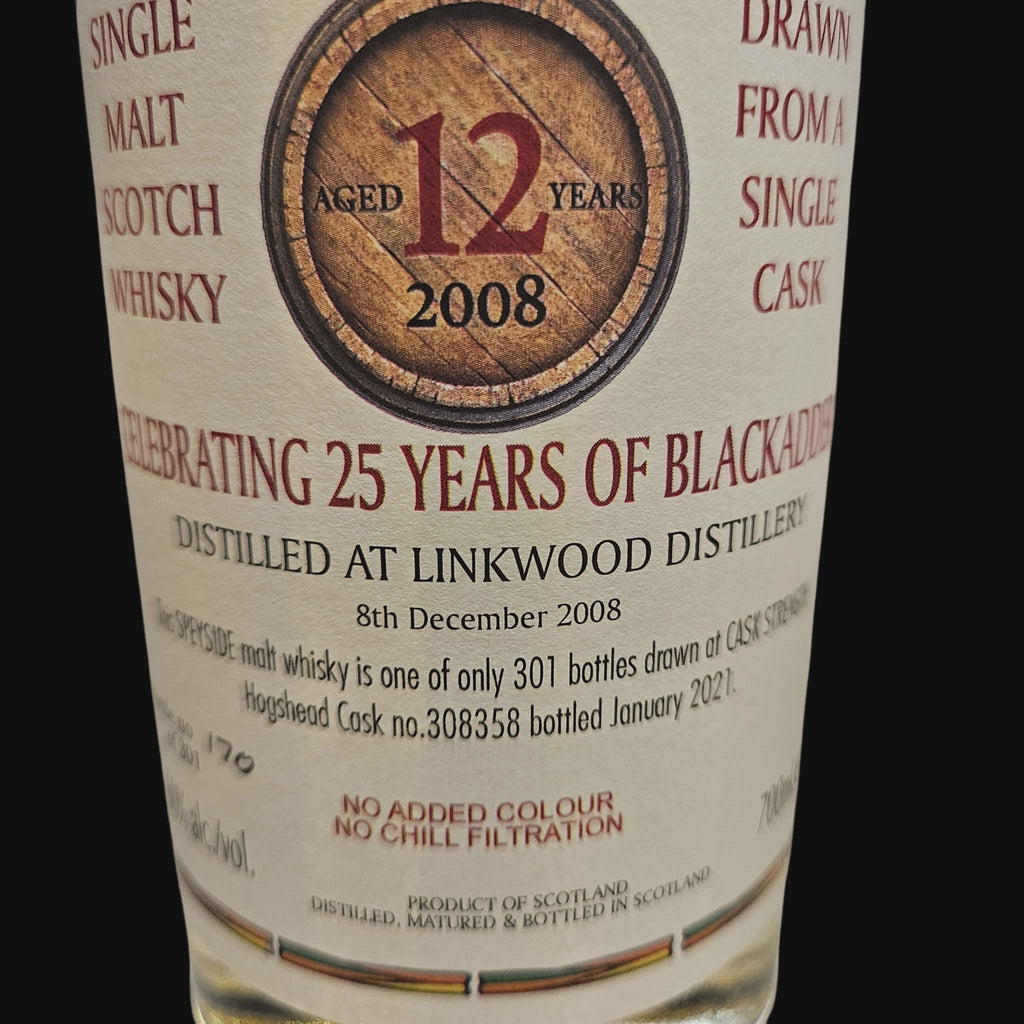 Blackadder Linkwood 2008 Raw Cask – 60.0% (2021)