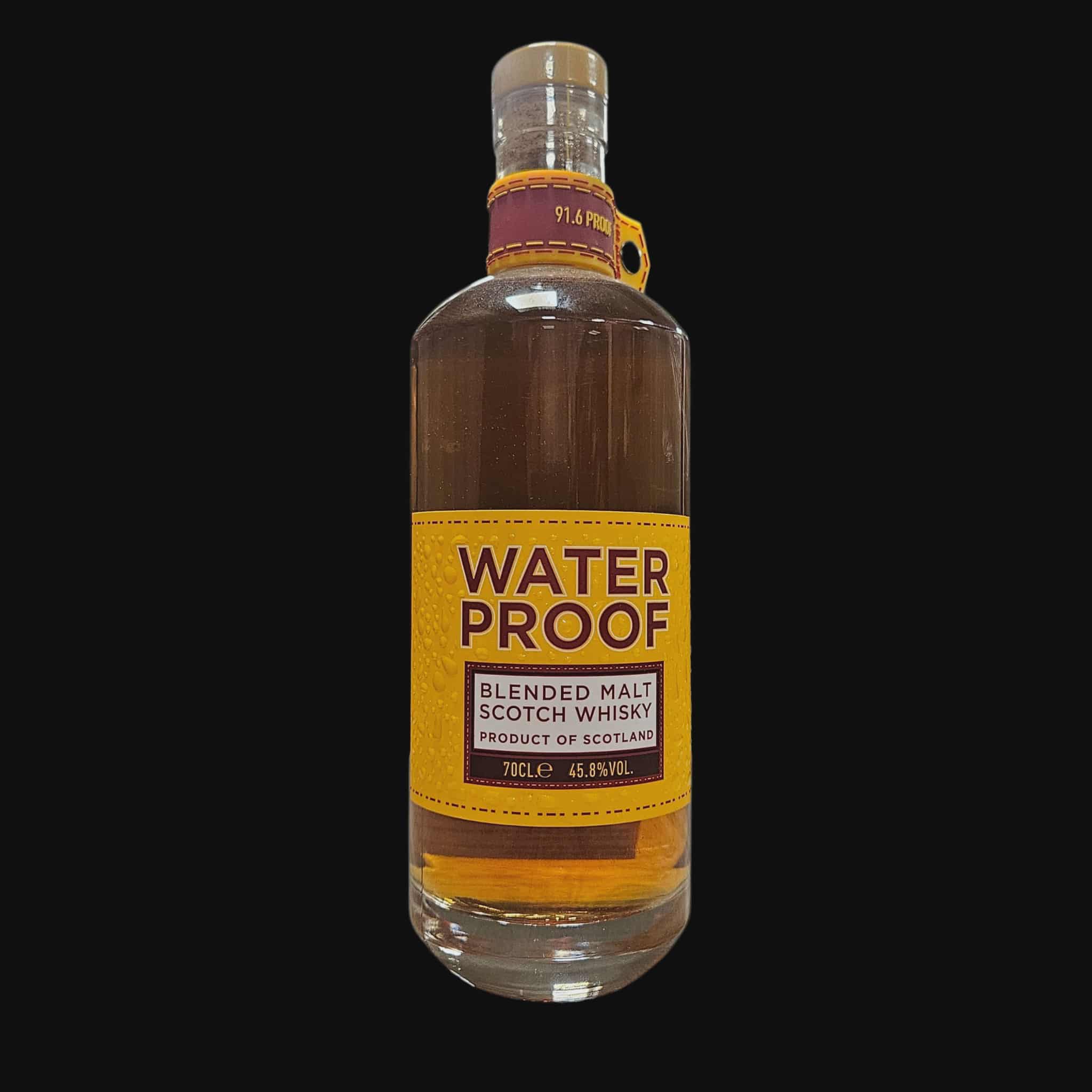 Wasserfester Blended Malt Scotch Whisky – 45,8 % (70 cl)