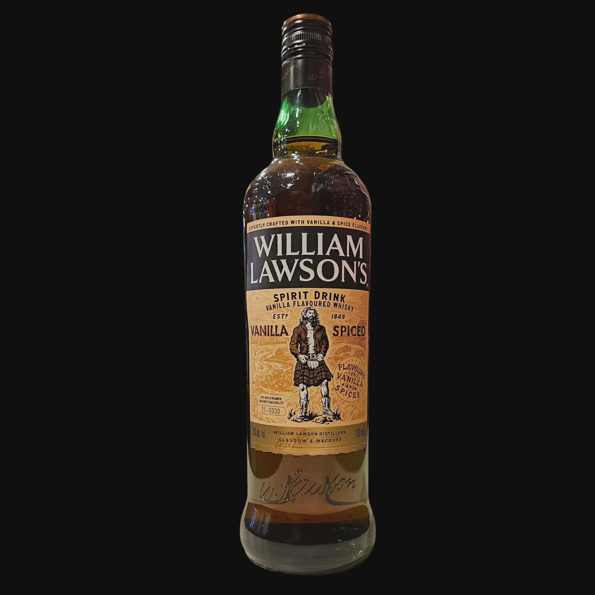 William Lawson’s Vanilla Spiced – Vanilla Flavoured Spirit Drink