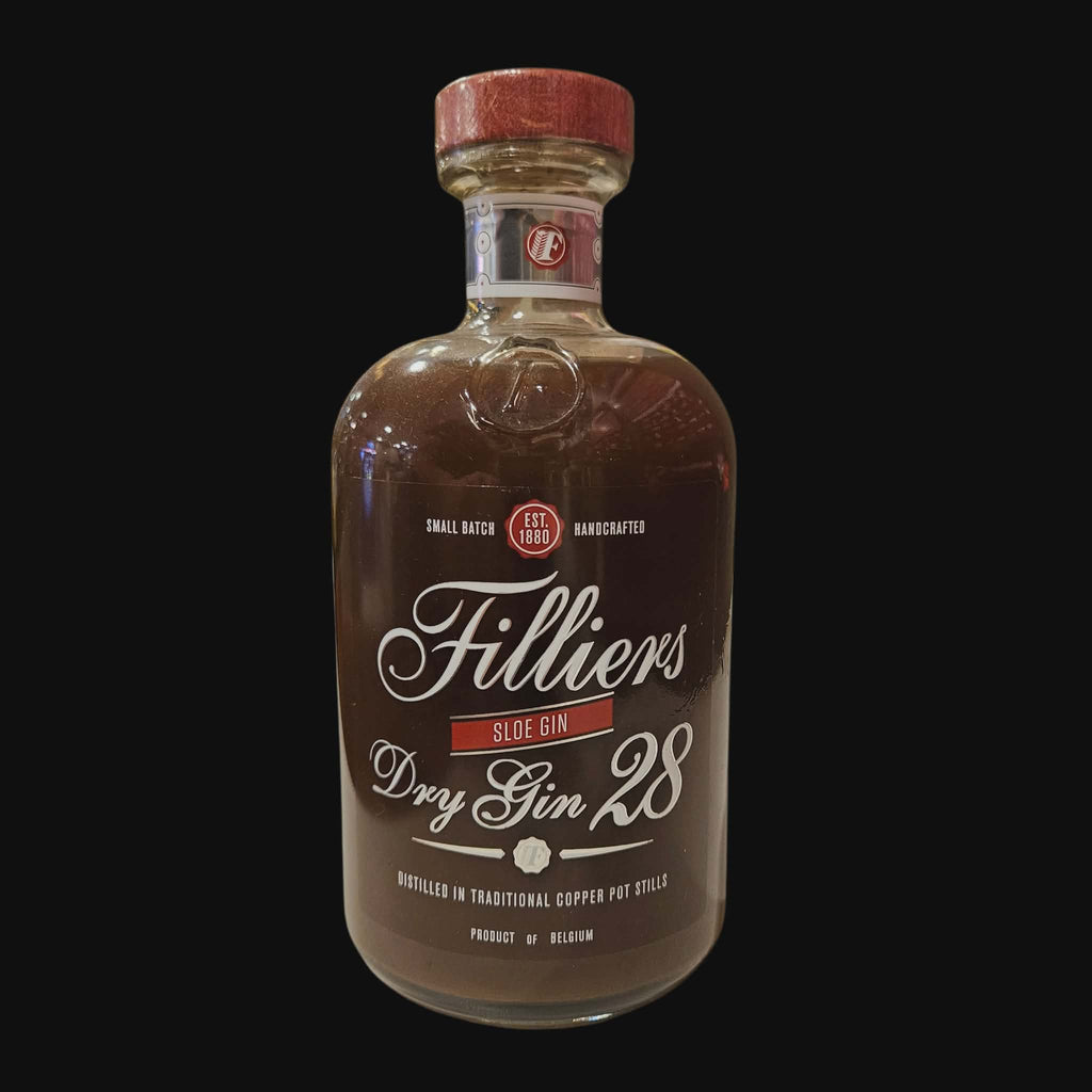 Filliers Dry Gin 28 – Schlehenlikör (26 % vol.) – 50 cl