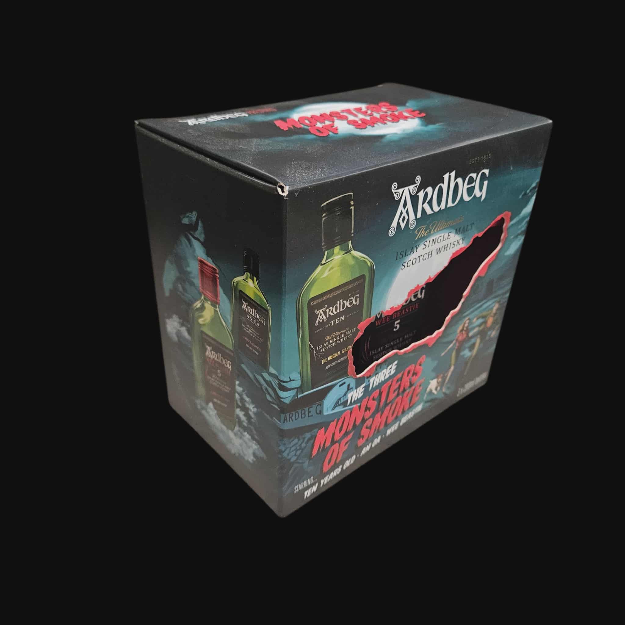 ardbeg three monsters of smoke Ardbeg – The Three Monsters of Smoke (3 x 200 ml Set) – whisky'z