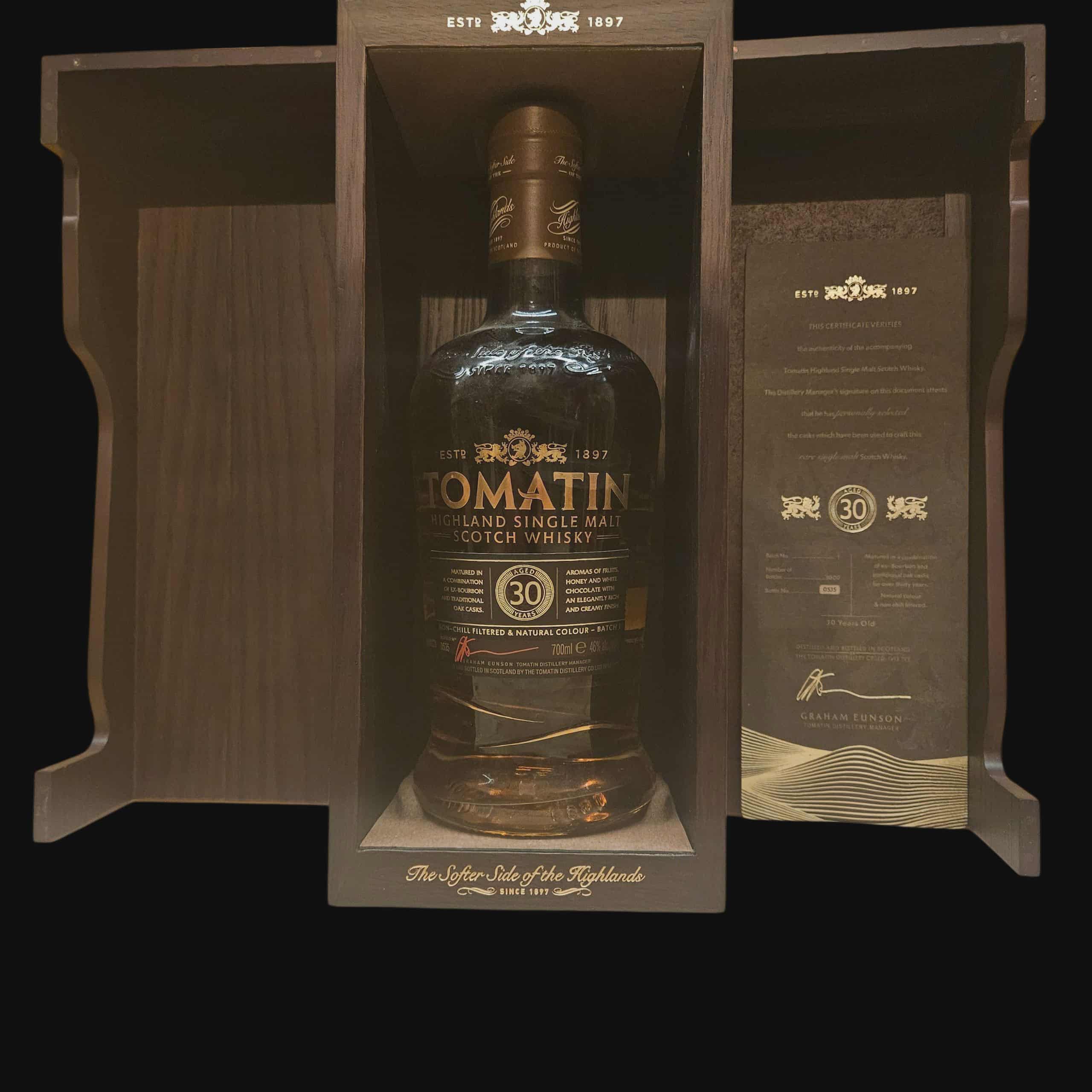 Tomatin 30 Jahre alt, Charge 1 (2018)