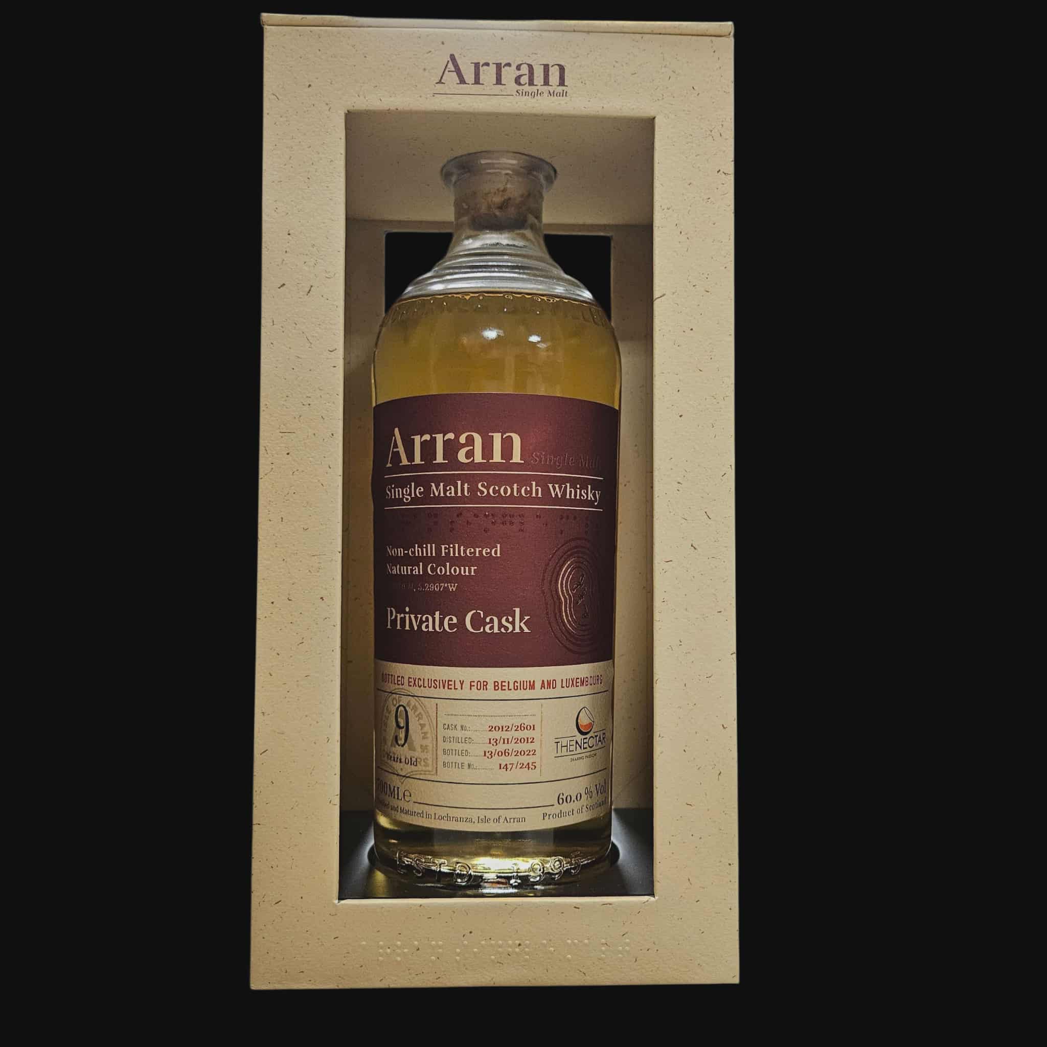 Arran 2012 – Private Cask 60.0% (2022)