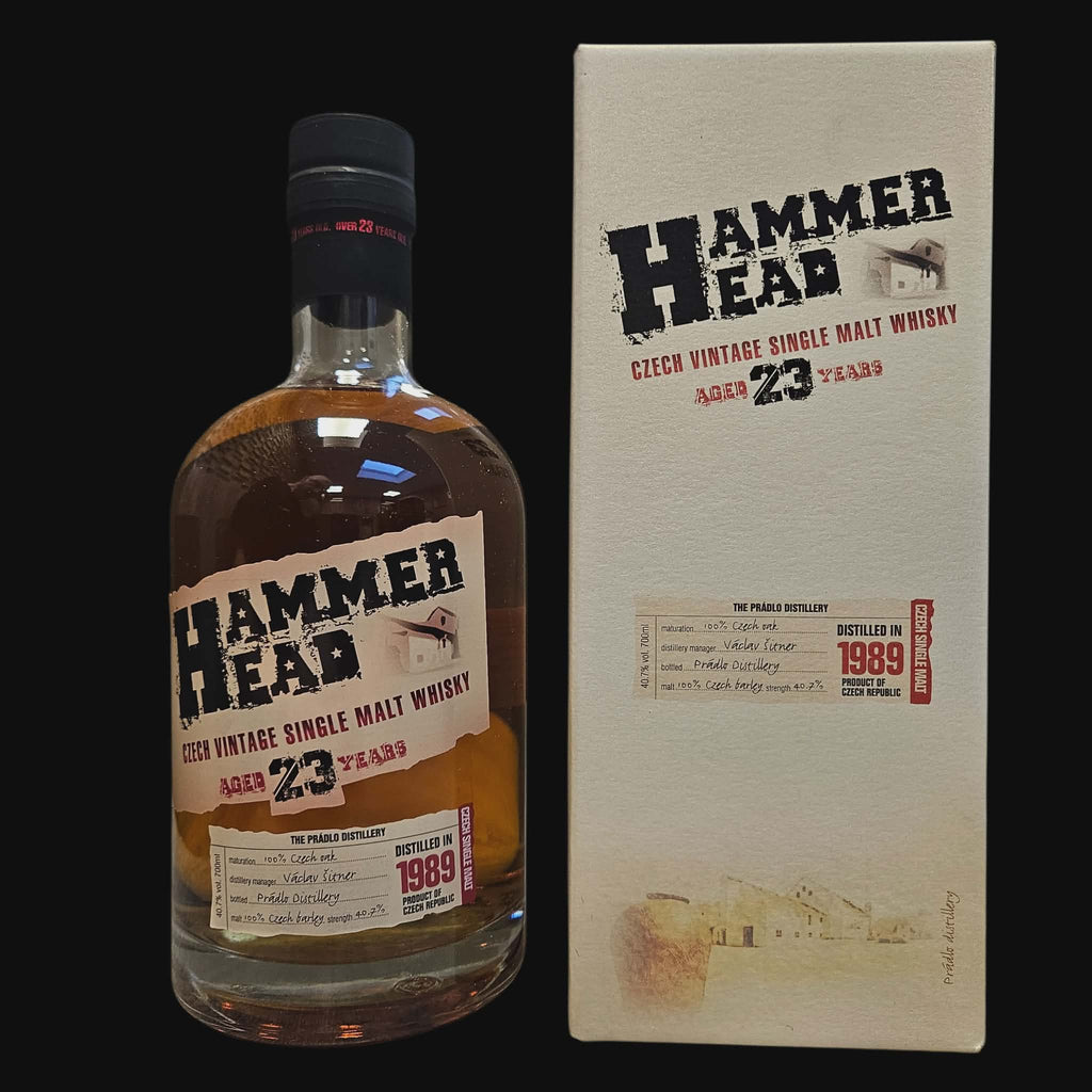 Hammer Head 1989 – 23 Year Old Czech Single Malt Whiskey ( 2013 )