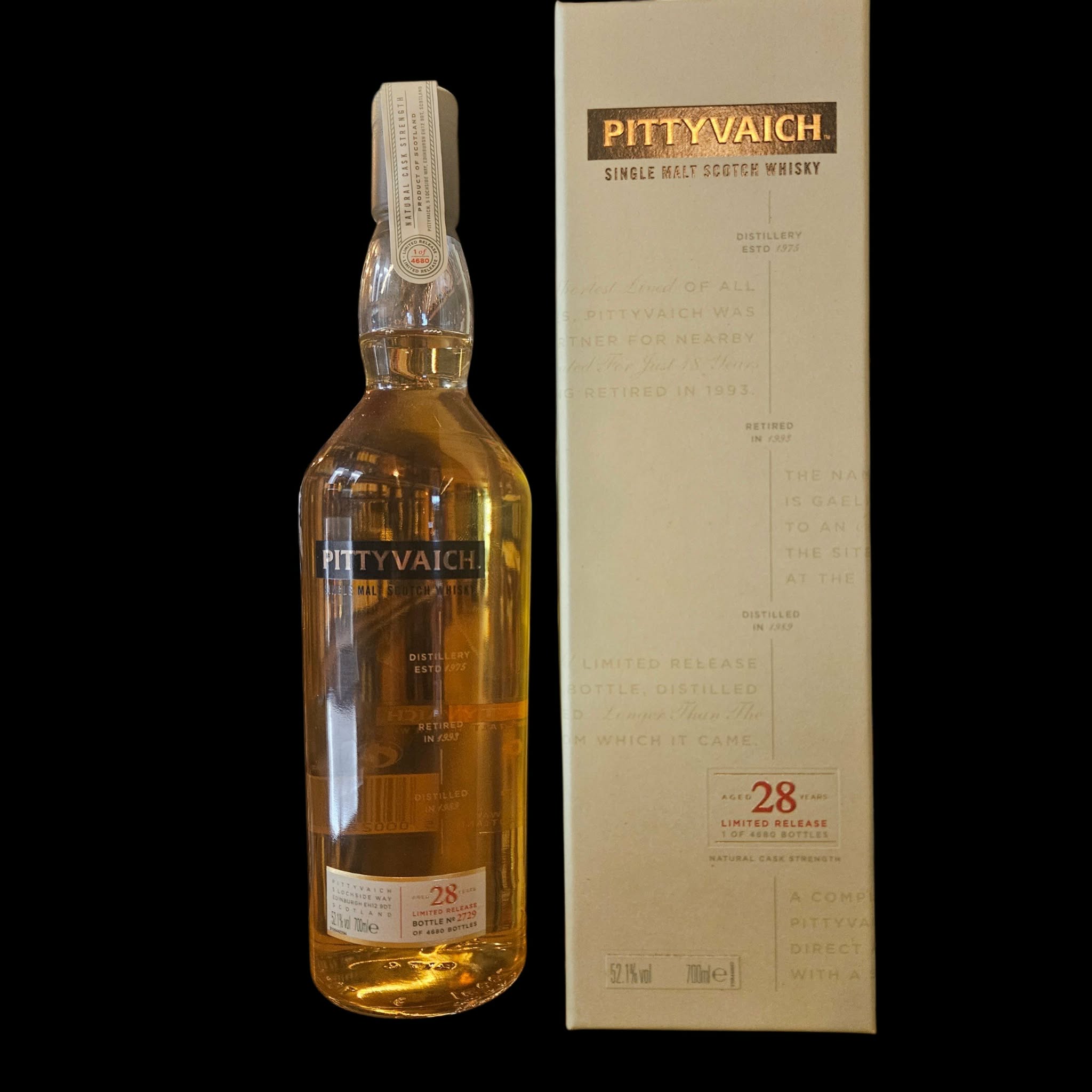 * Pittyvaich 1989 Aged 28 Years
