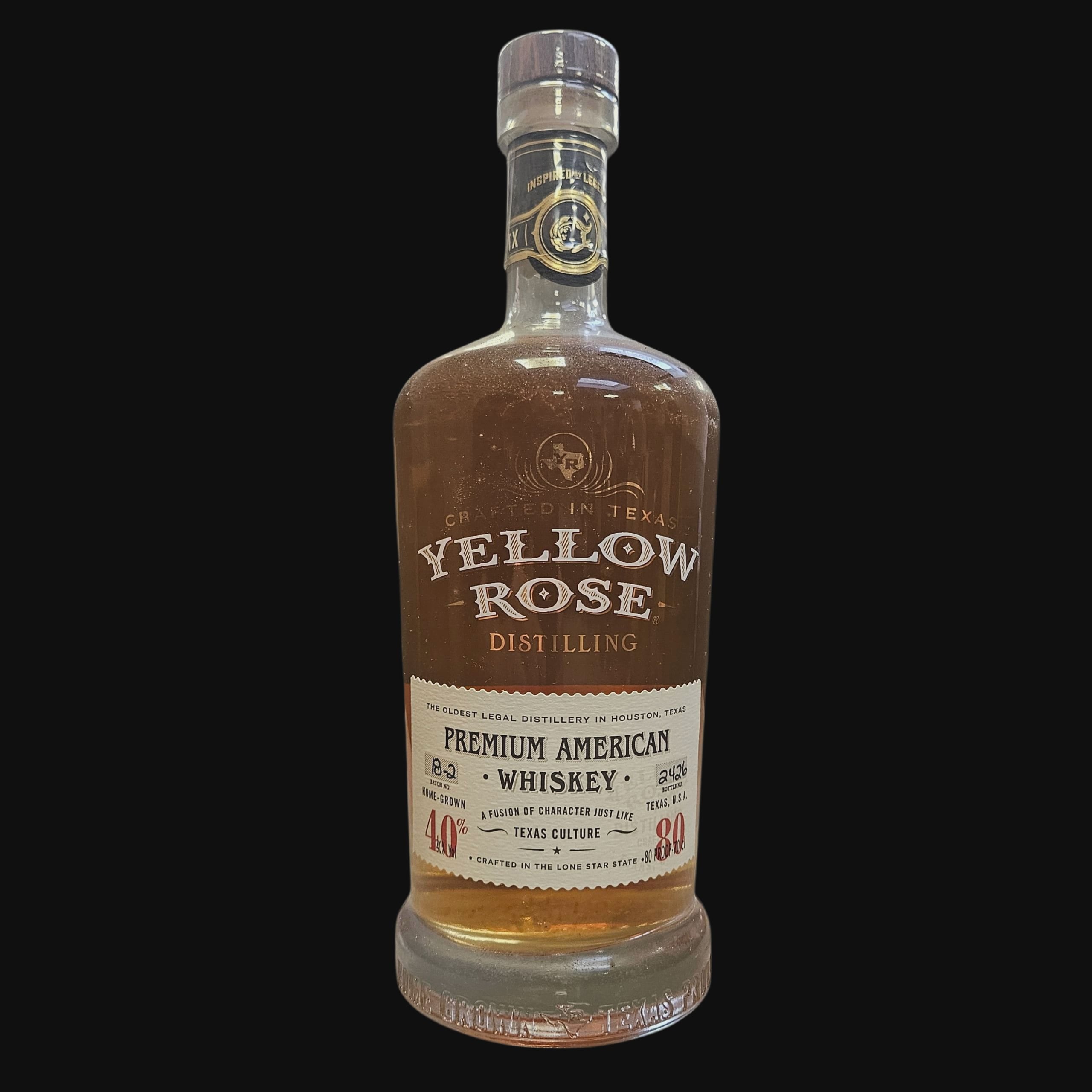 Yellow Rose – Premium American Whiskey