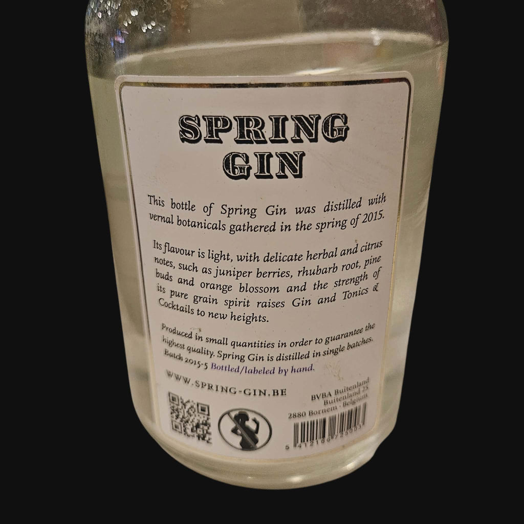 The Original Spring Gin – Limited Run 2015 (43.8% vol.) – 50 cl