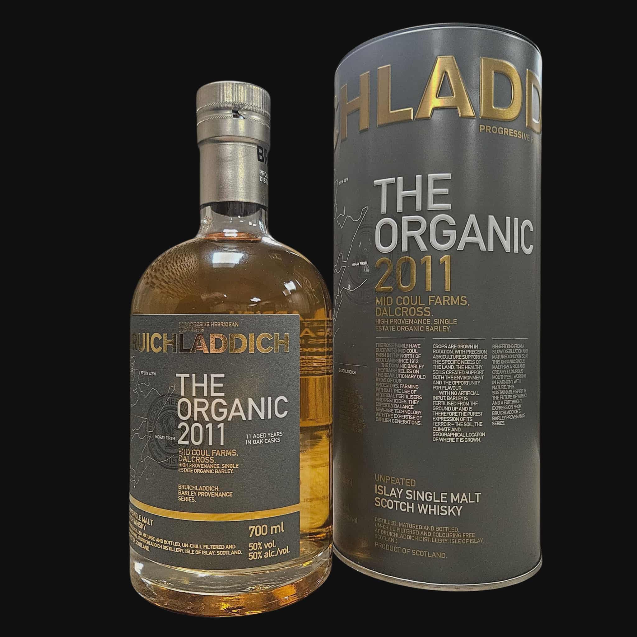Bruichladdich The Organic 2011 50.0% (2022)
