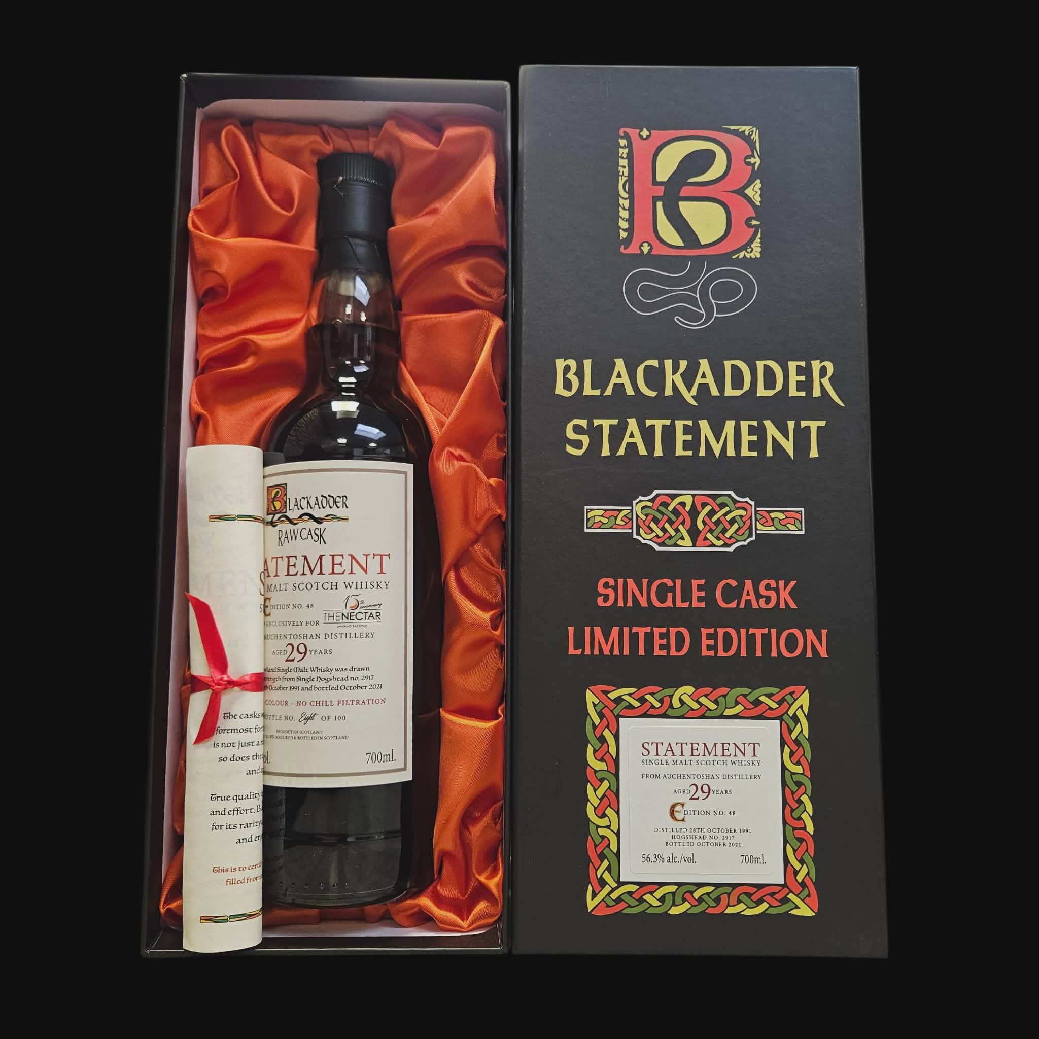 Blackadder Auchentoshan 1991 – Statement Edition No. 48 – 56.3% (2021)