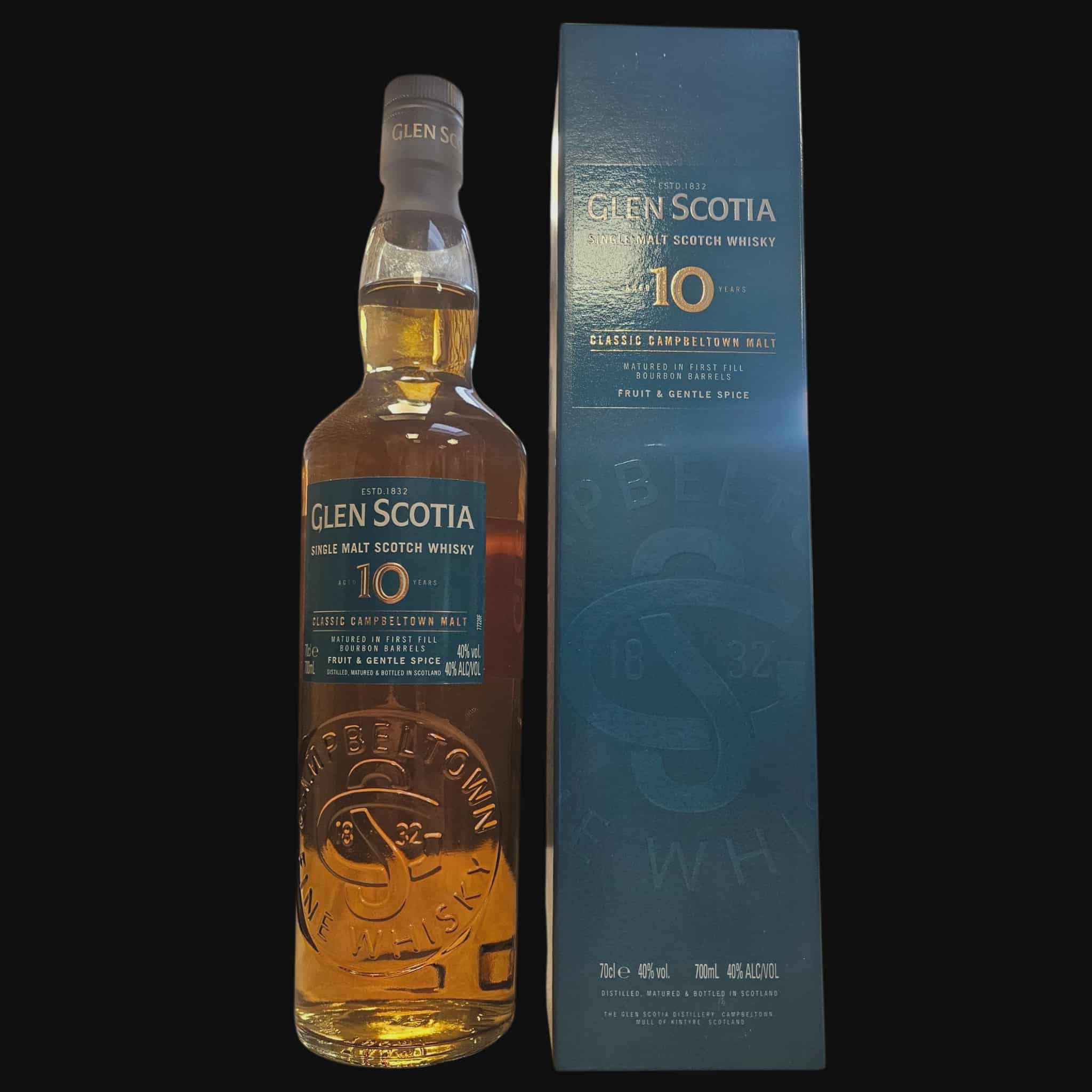 Glen Scotia 10 Year Old – Classic Campbeltown Malt 40%