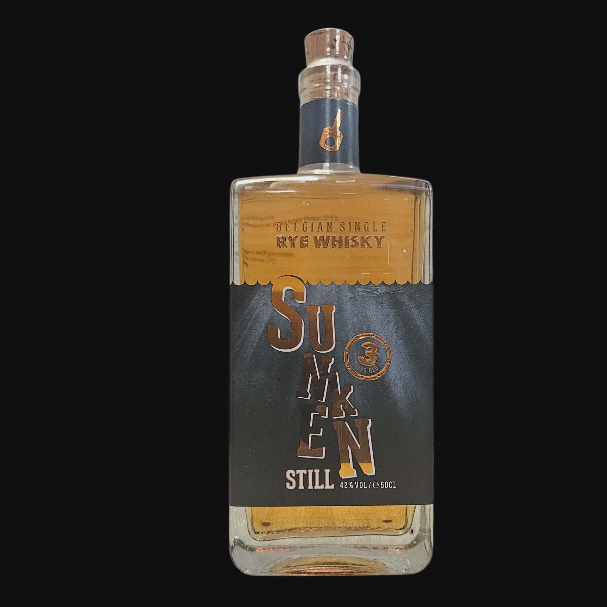 Sunken Still – Belgian Single Rye Whisky 3 Year Old (2018)