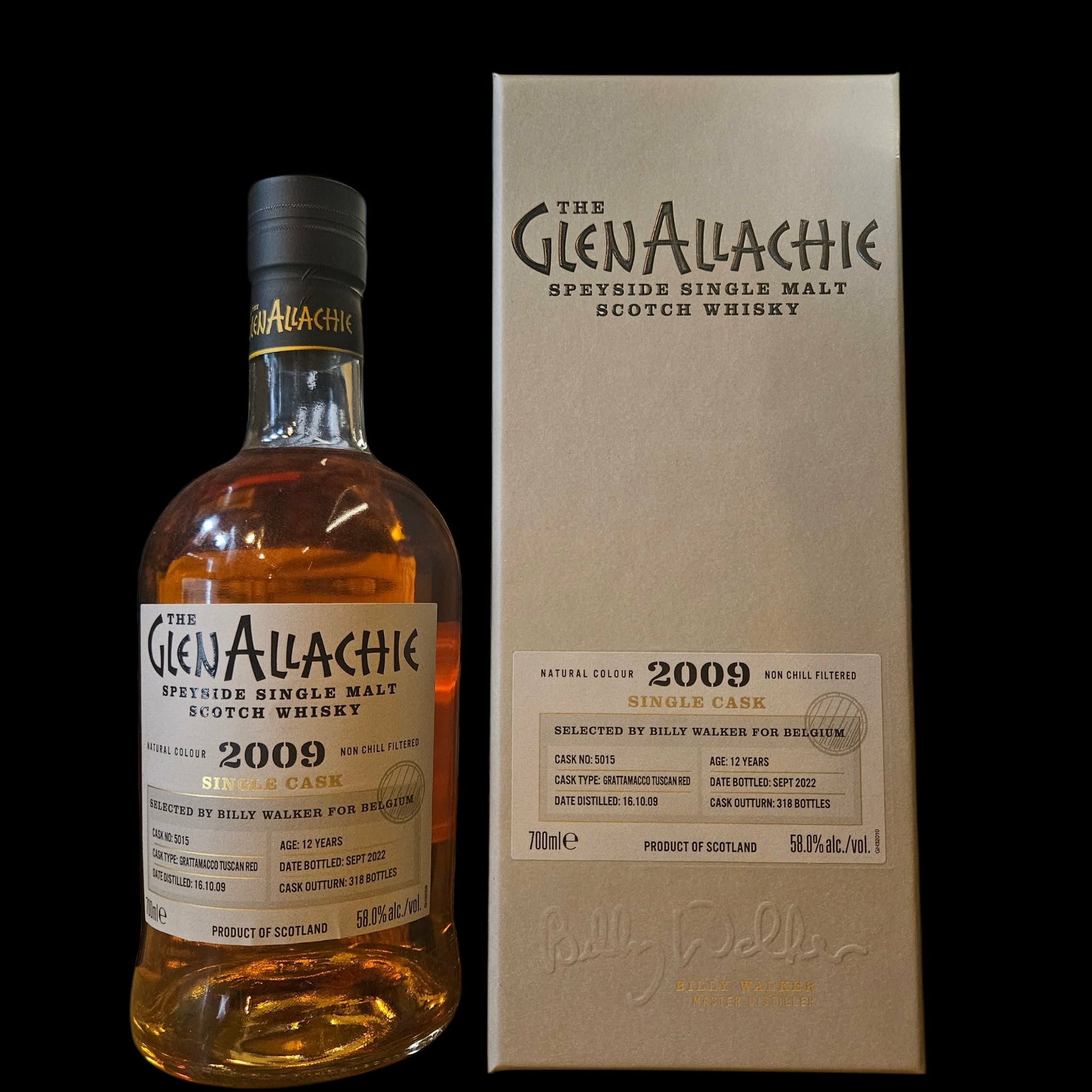 * Glenallachie 2009 Single Cask 58,0% (2022)