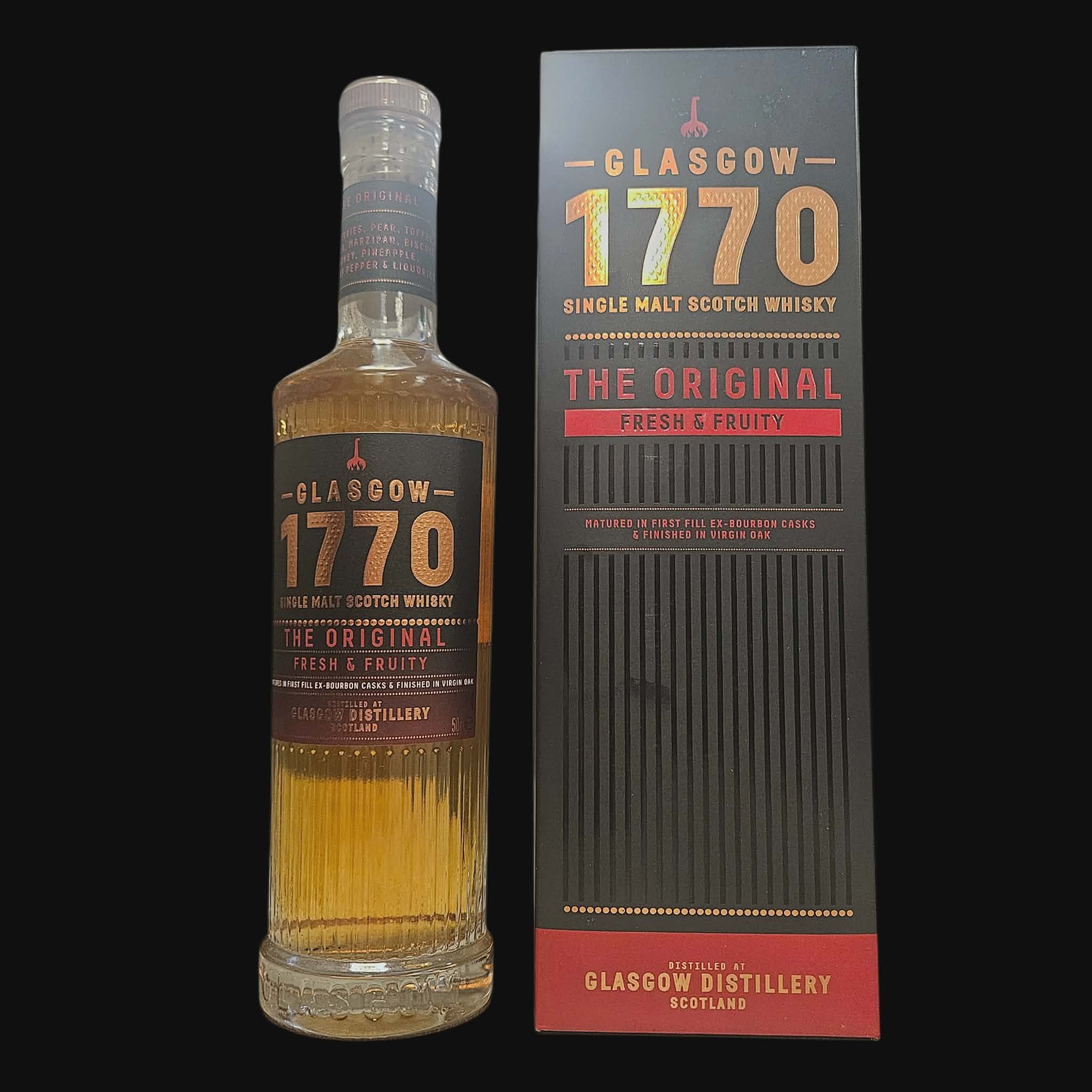 Glasgow 1770 – The Original – Fresh & Fruity – 46% (50cl)