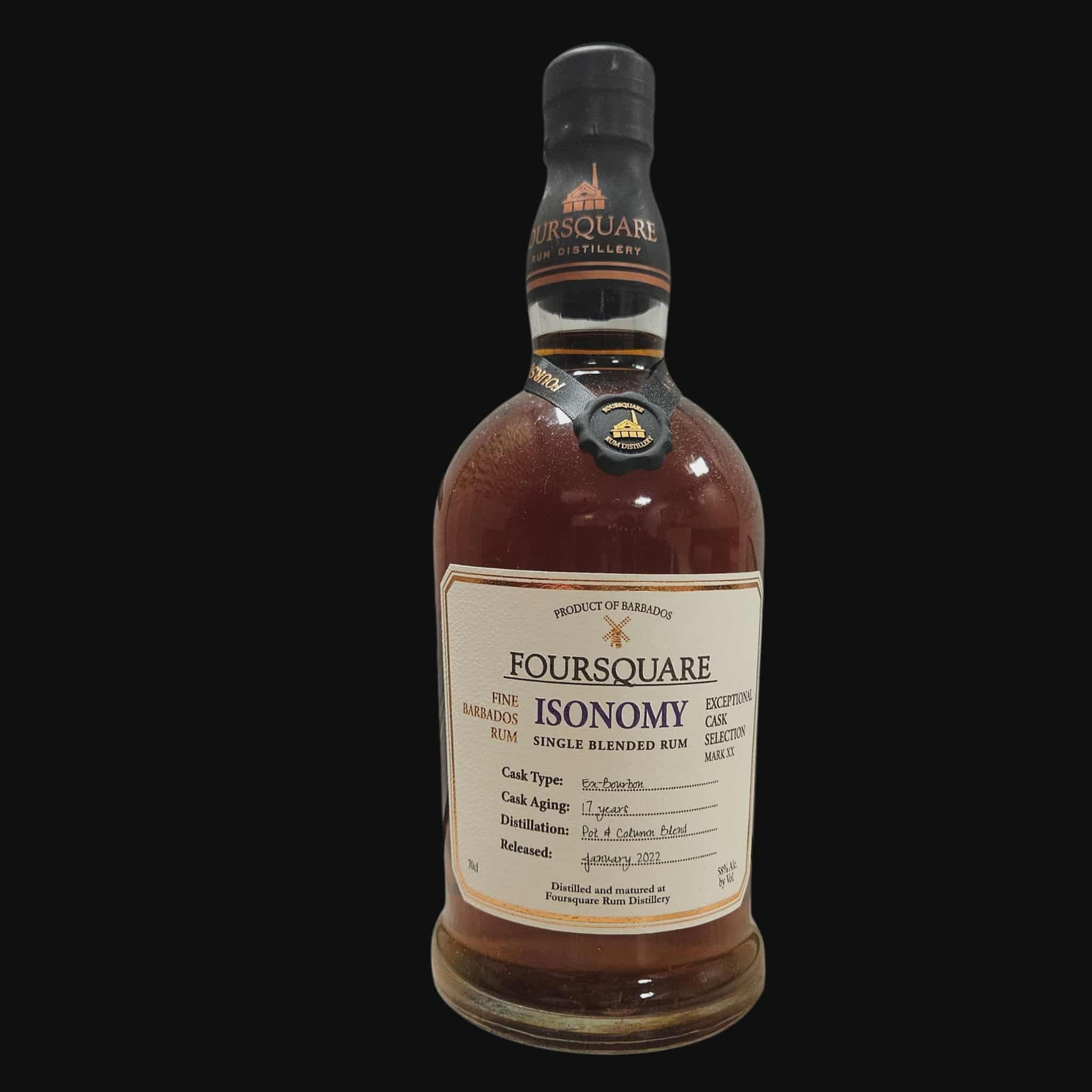 Foursquare Isonomy – 17 Year Old – Exceptional Cask Selection (2022)