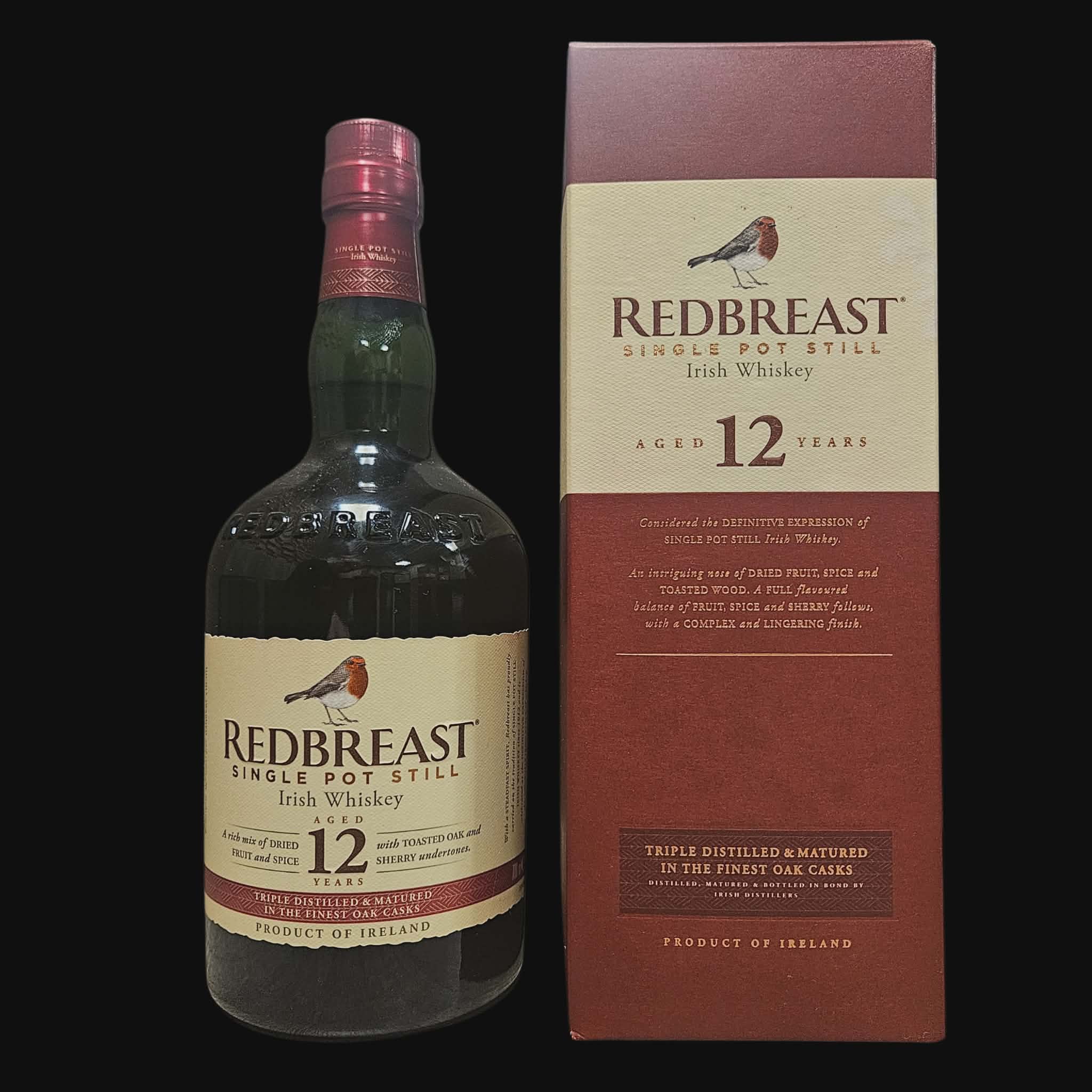 Redbreast 12 Years – Single Pot Still Irish Whiskey (40%, 700ml)