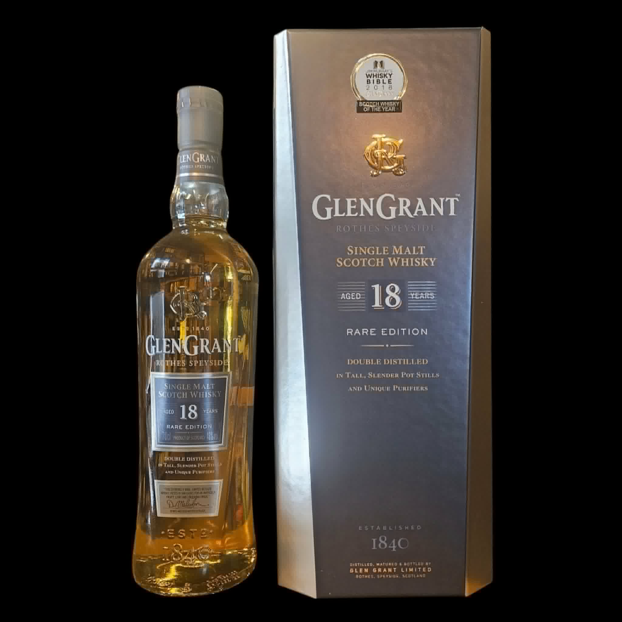 * Glen Grant Aged 18 Years Rare Edition (2016)