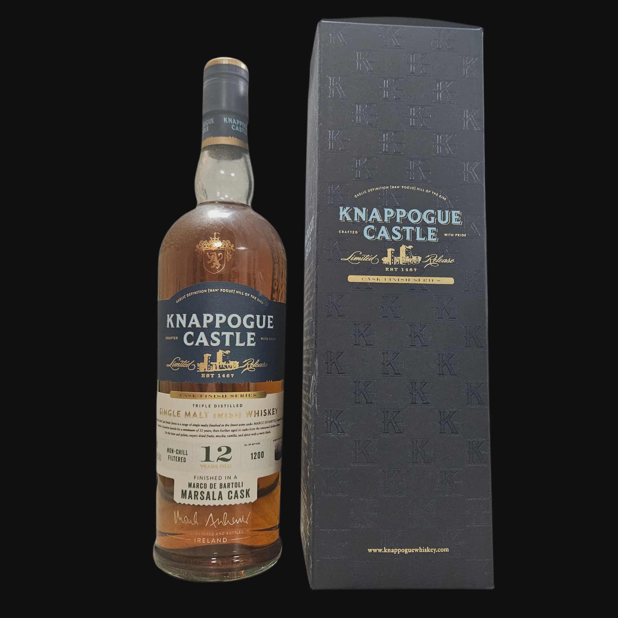 Knappogue Castle 12 Years – Marsala Cask Finish ( 2018 )