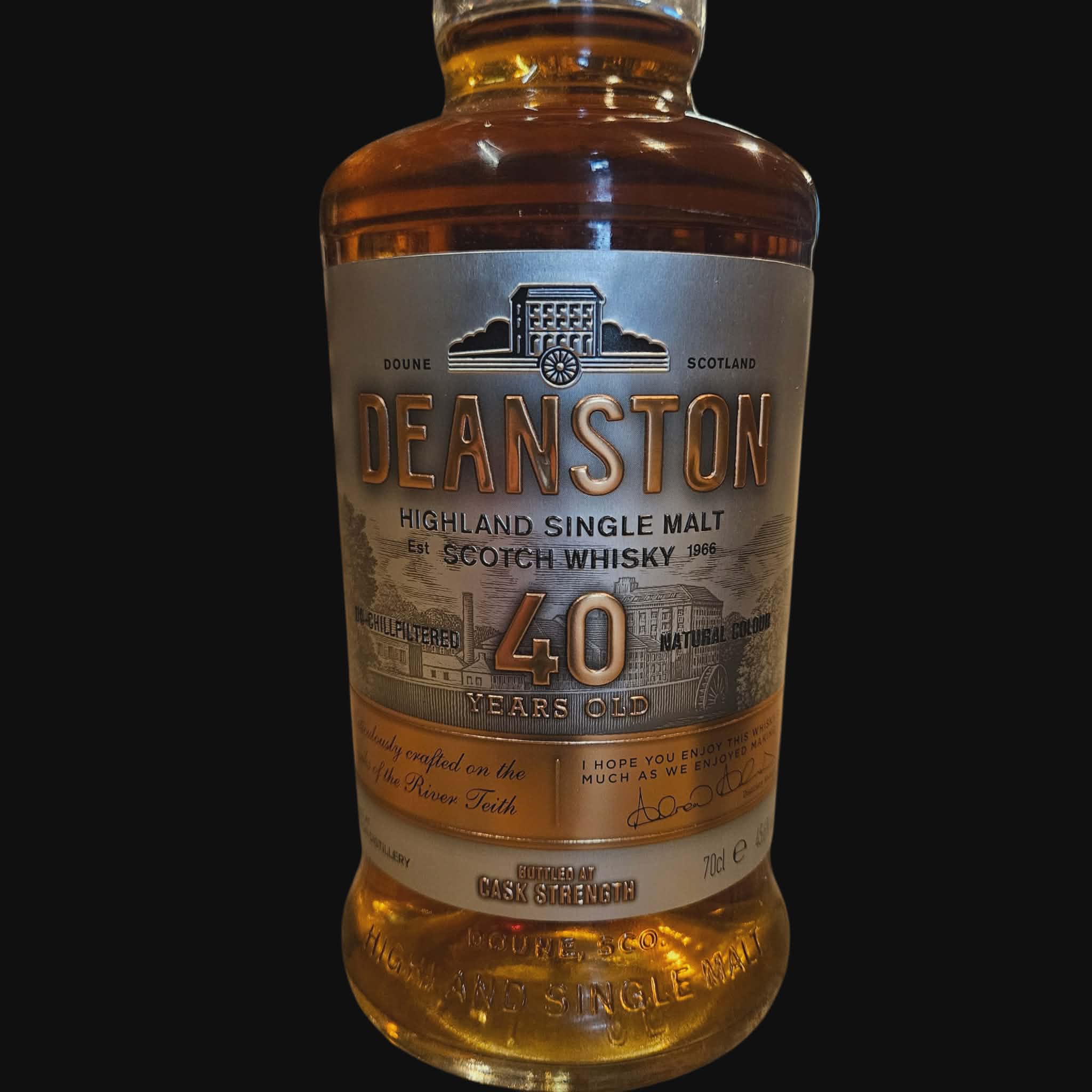 Deanston 40 Year Old – Cask Strength (2016)