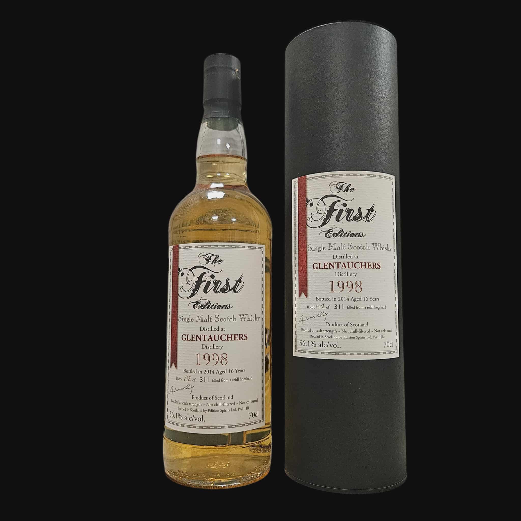 Glentauchers 1998 Aged 16 Years (2014)