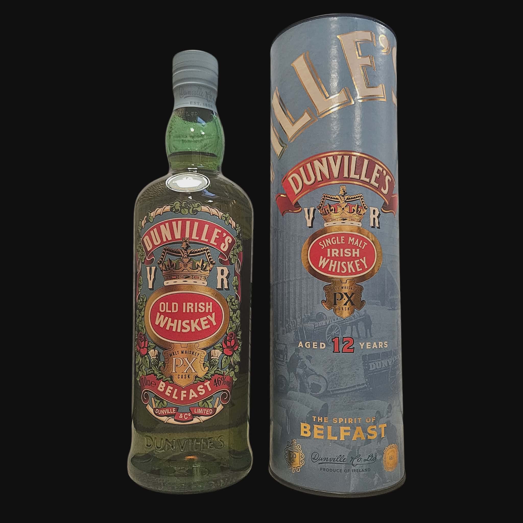 Dunville's PX 12 Years – Single Malt Irish Whiskey