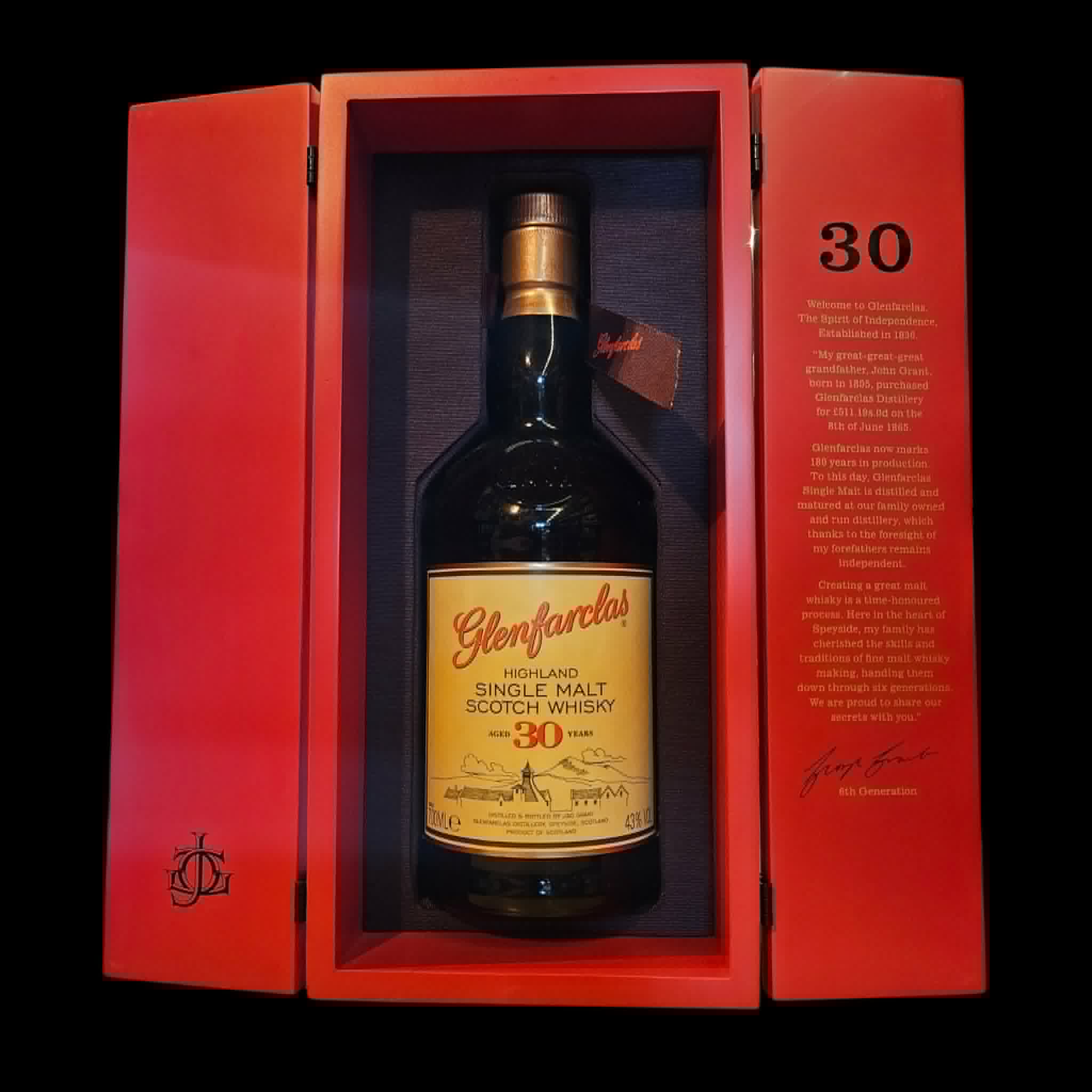 * Glenfarclas Aged 30 Years Warehouse