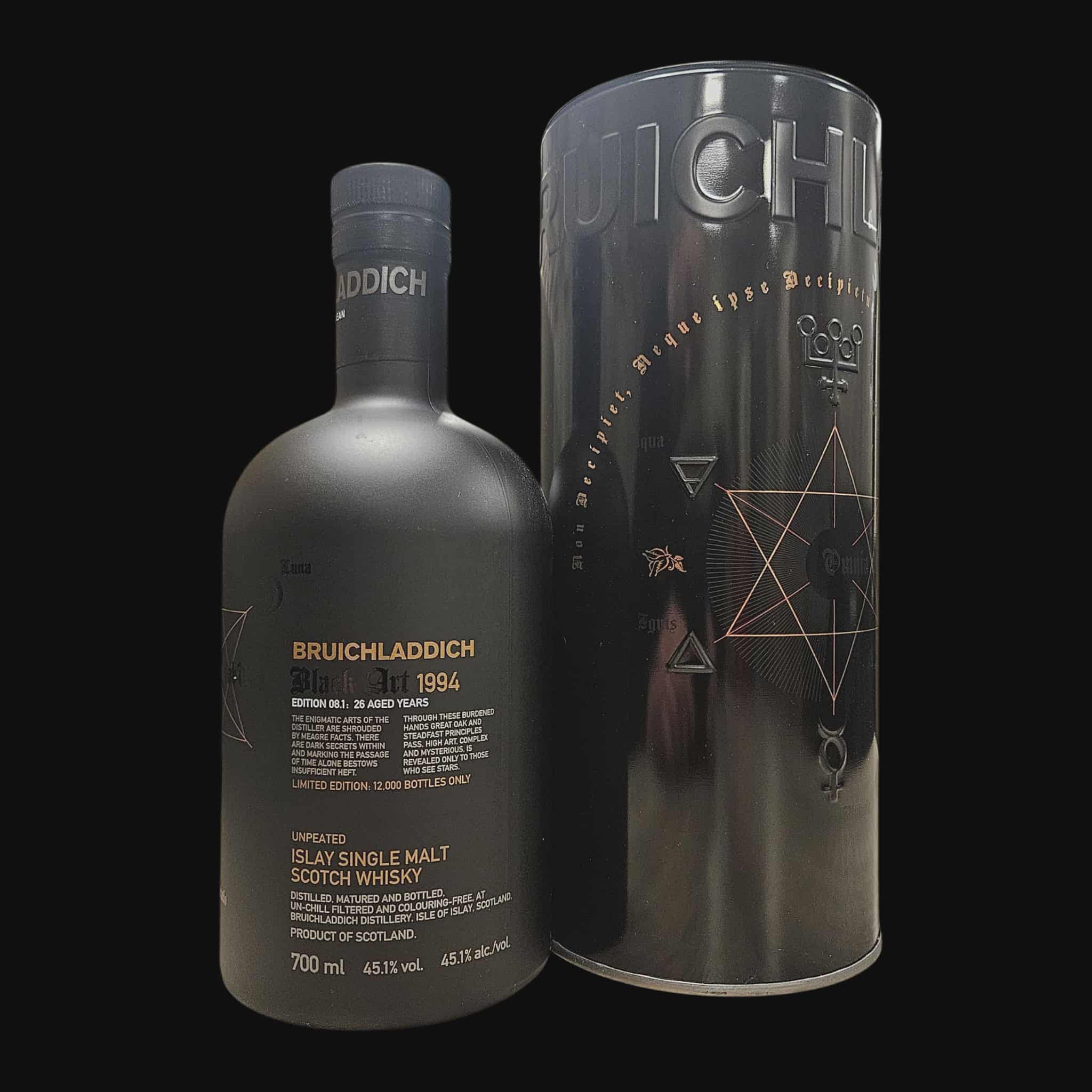 Bruichladdich Black Art 08.1 45,1 % (2020)
