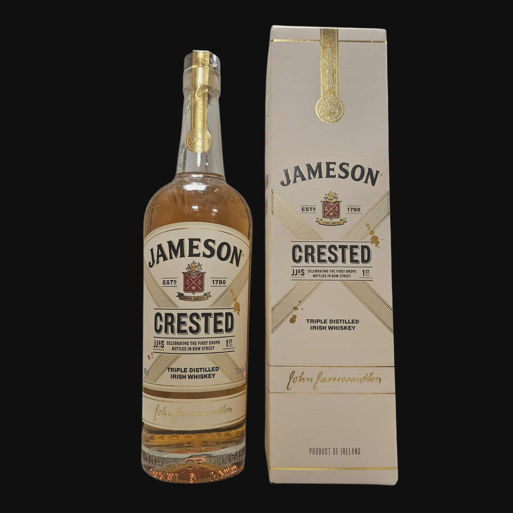 Jameson Crested – Triple Distilled Irish Whiskey