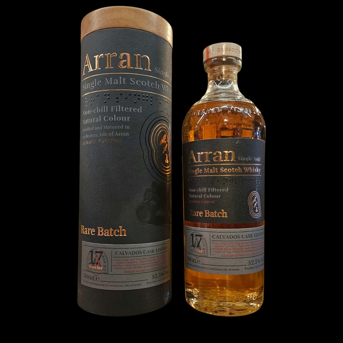 Arran 17 Year Old Rare Batch – Calvados – 52,5%