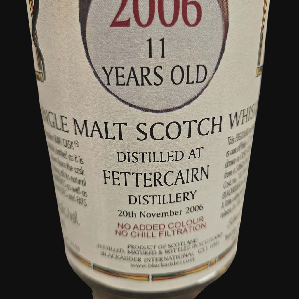Fettercairn 2006 – Blackadder Raw Cask 51.6% (2018)