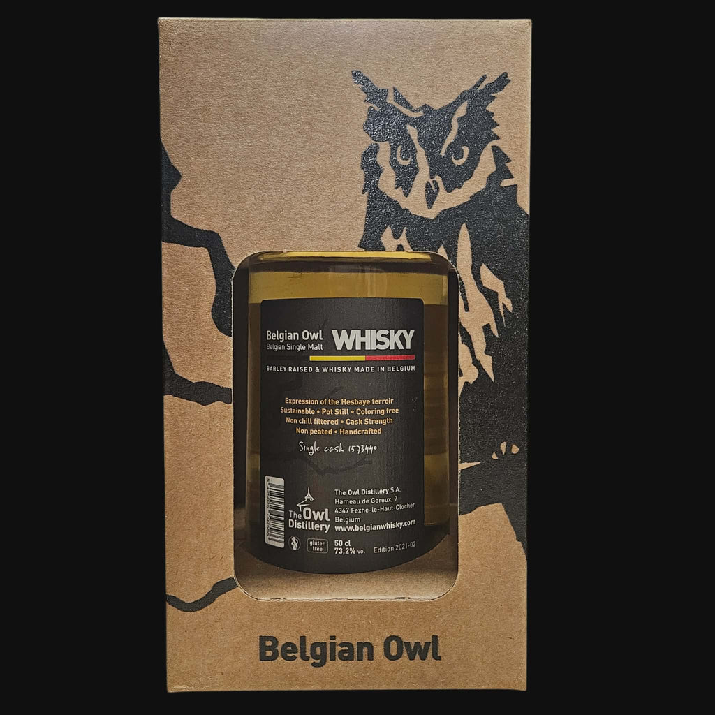 Belgian Owl – Intense Single Cask (47 months) – 73.2% – First Fill Bourbon (2021)