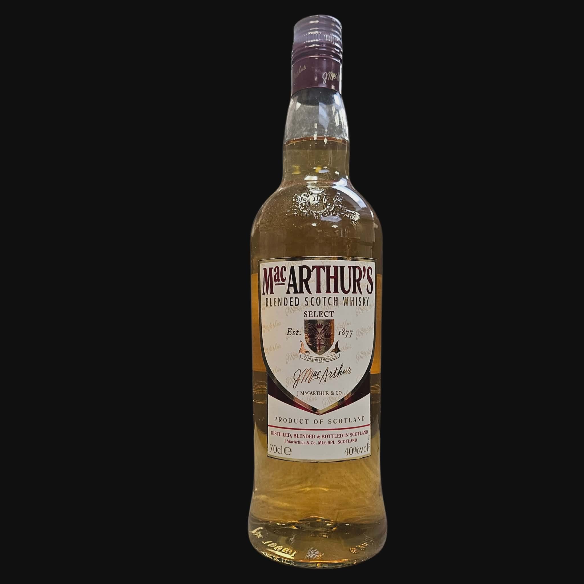 MacArthur's Blended Scotch Whisky Select