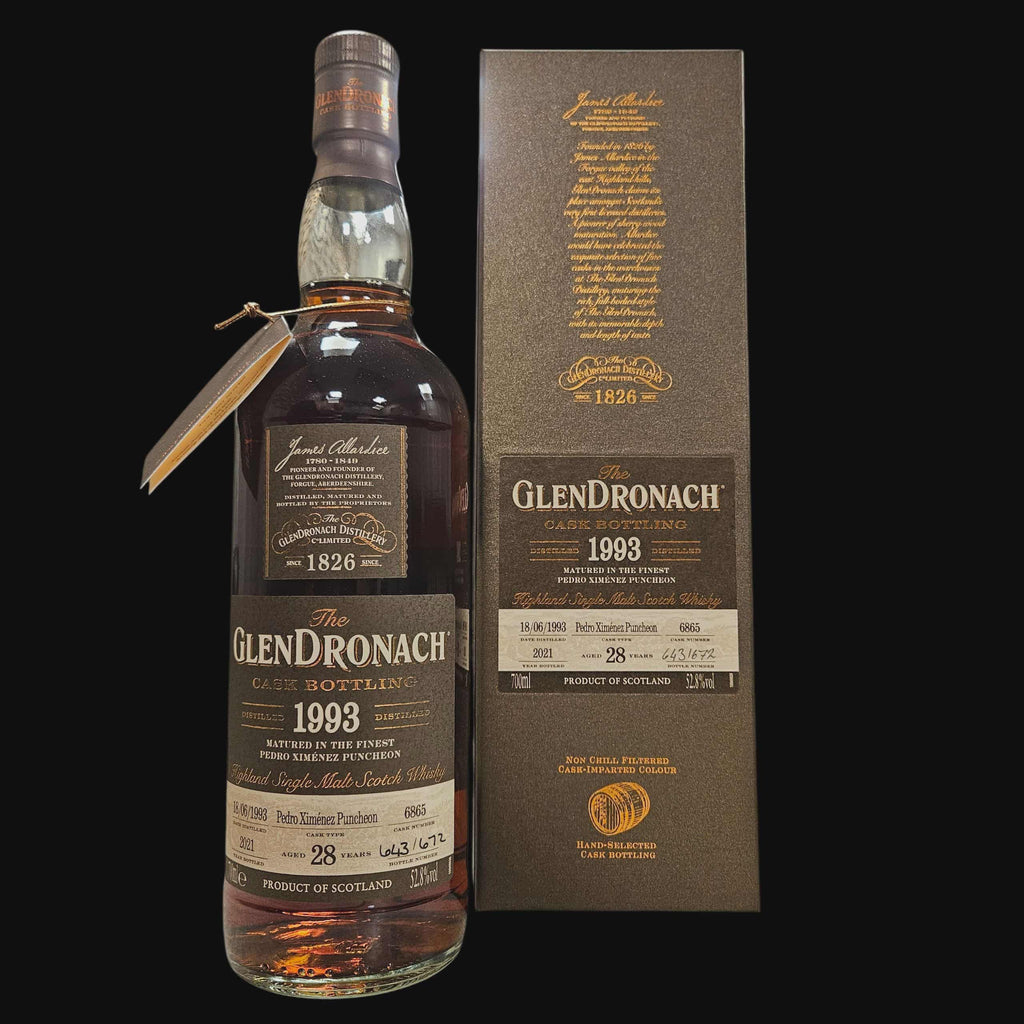 Glendronach 1993 Cask 6865 28 Year Old 52.8% (2021)