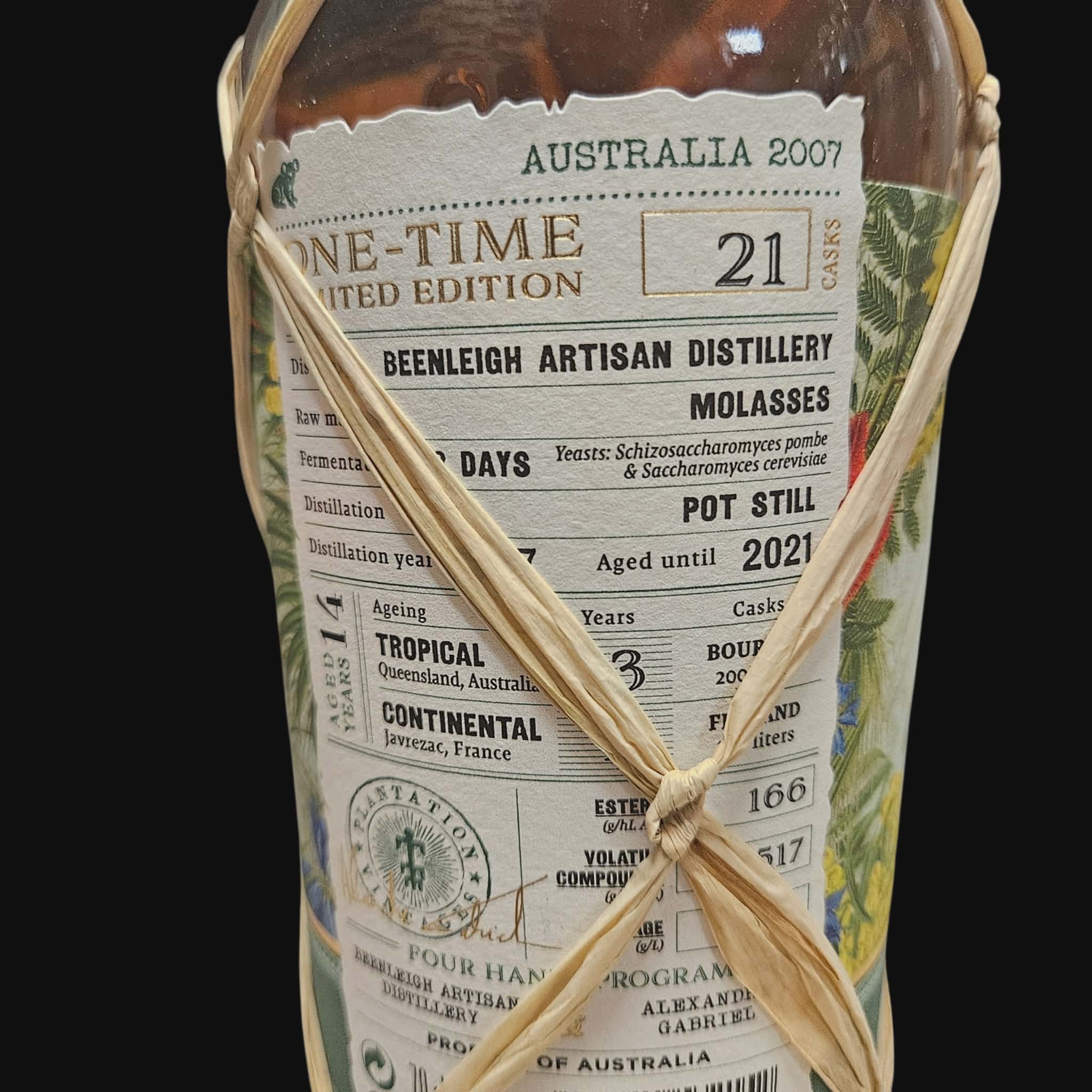 Plantation Australia 2007 – Einmalige limitierte Edition – 49,3 % – 70 cl