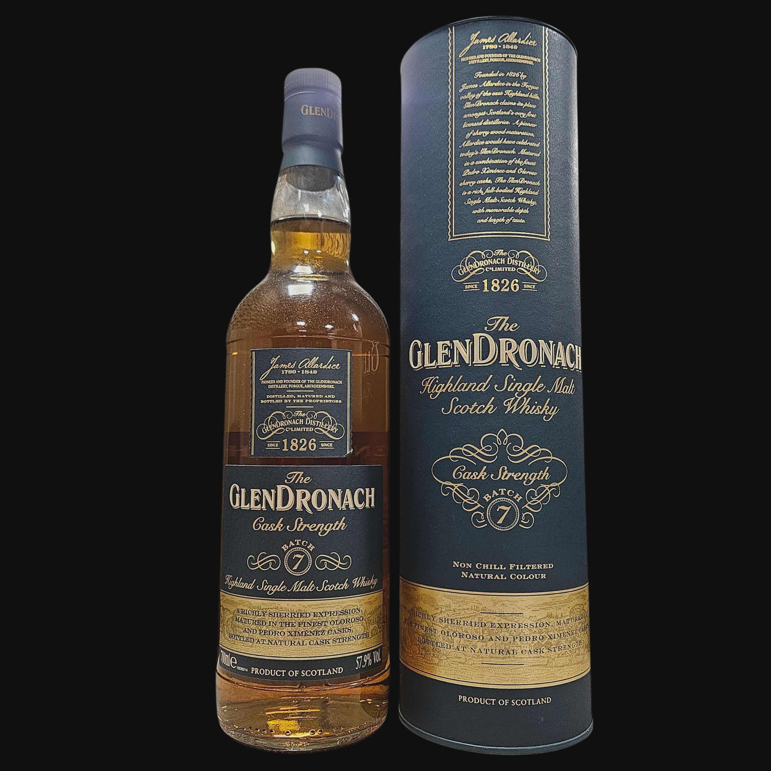 Glendronach Cask Strength Batch 7 57.9% (2018)