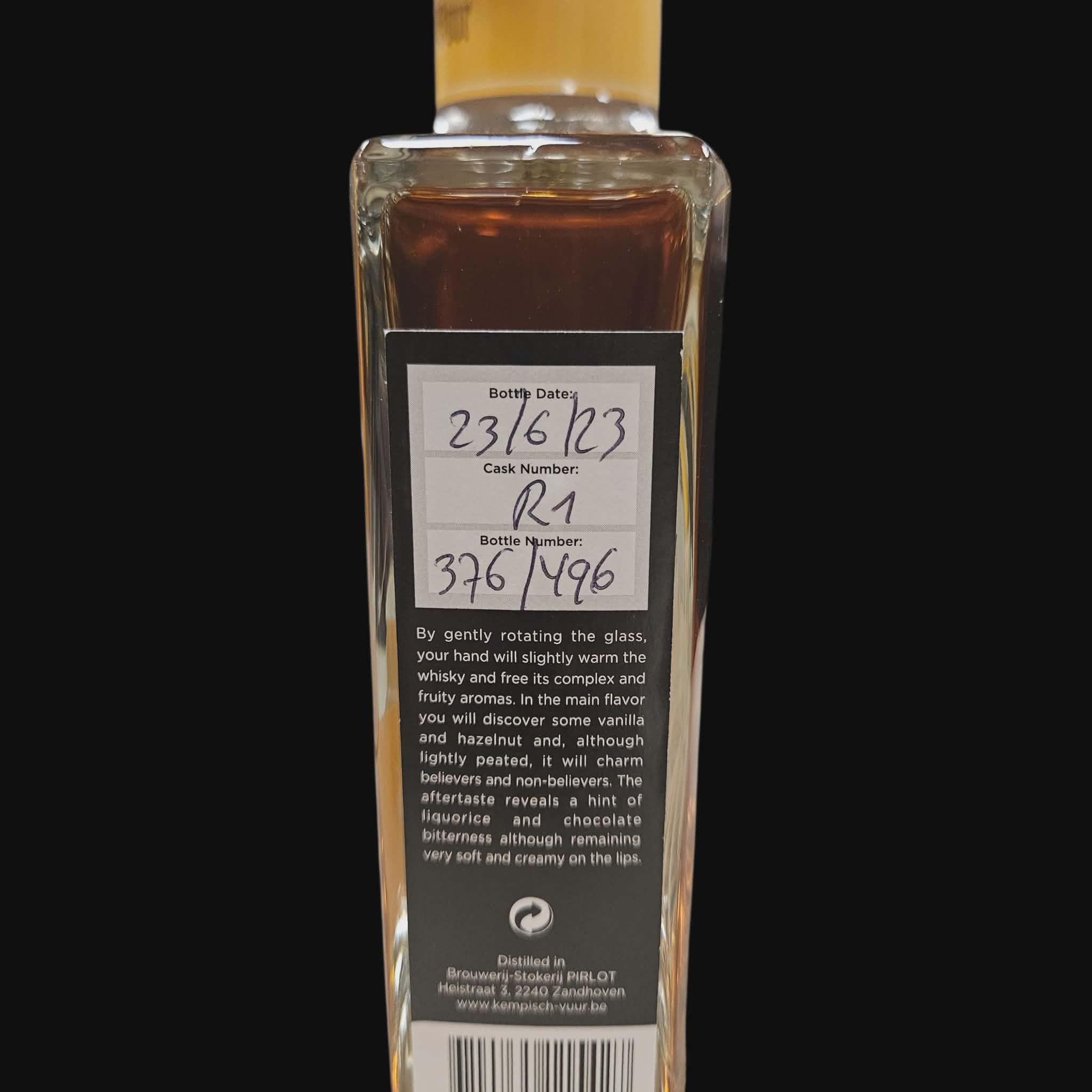 Kempisch Vuur – 100% Rye Whisky – Cask Strength 58% v(2023)