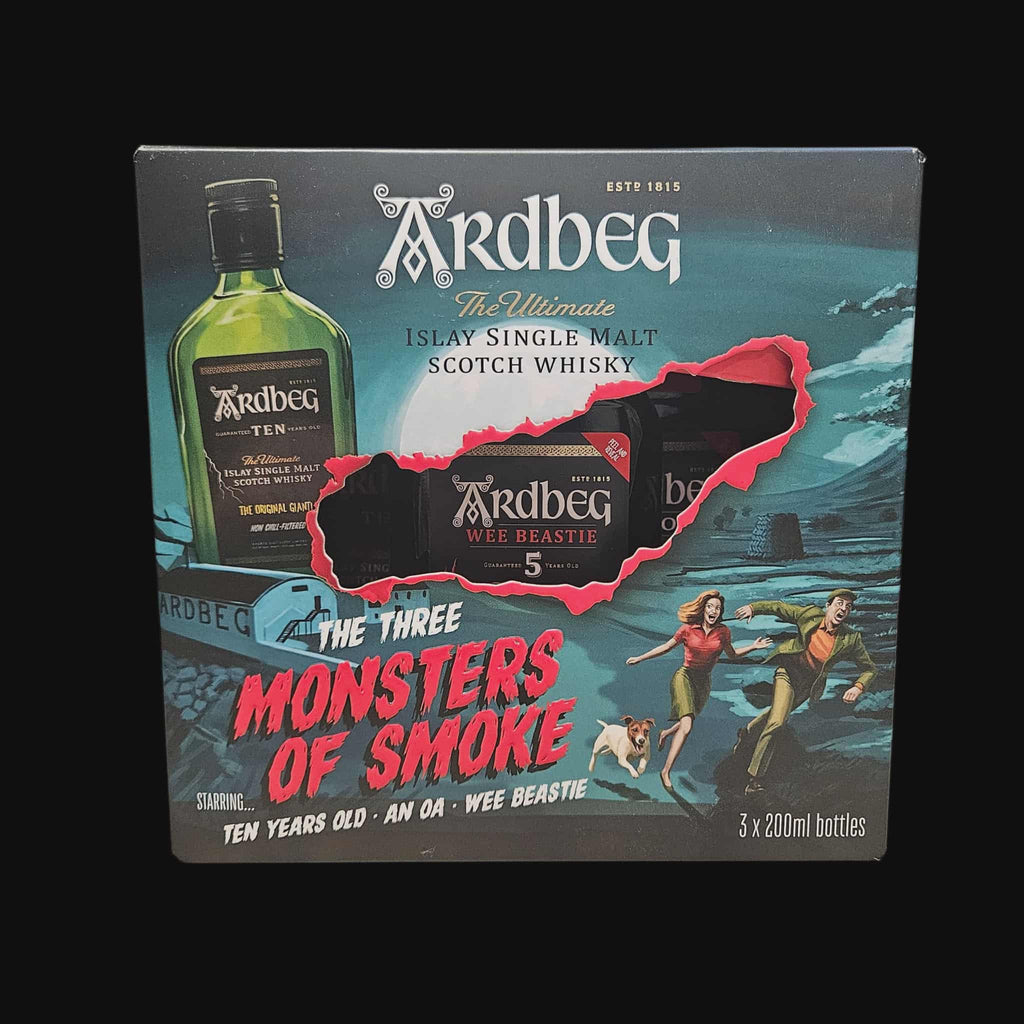 Ardbeg – Die drei Monster des Rauchs (3×200 ml Set)