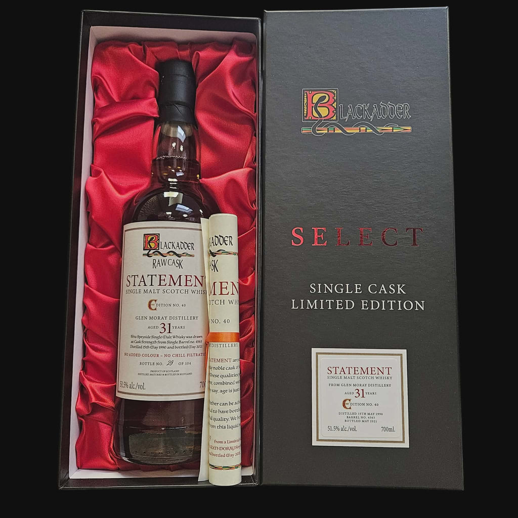 Blackadder Glen Moray 1990 – Statement Edition No. 40 – 51.5% (2021)