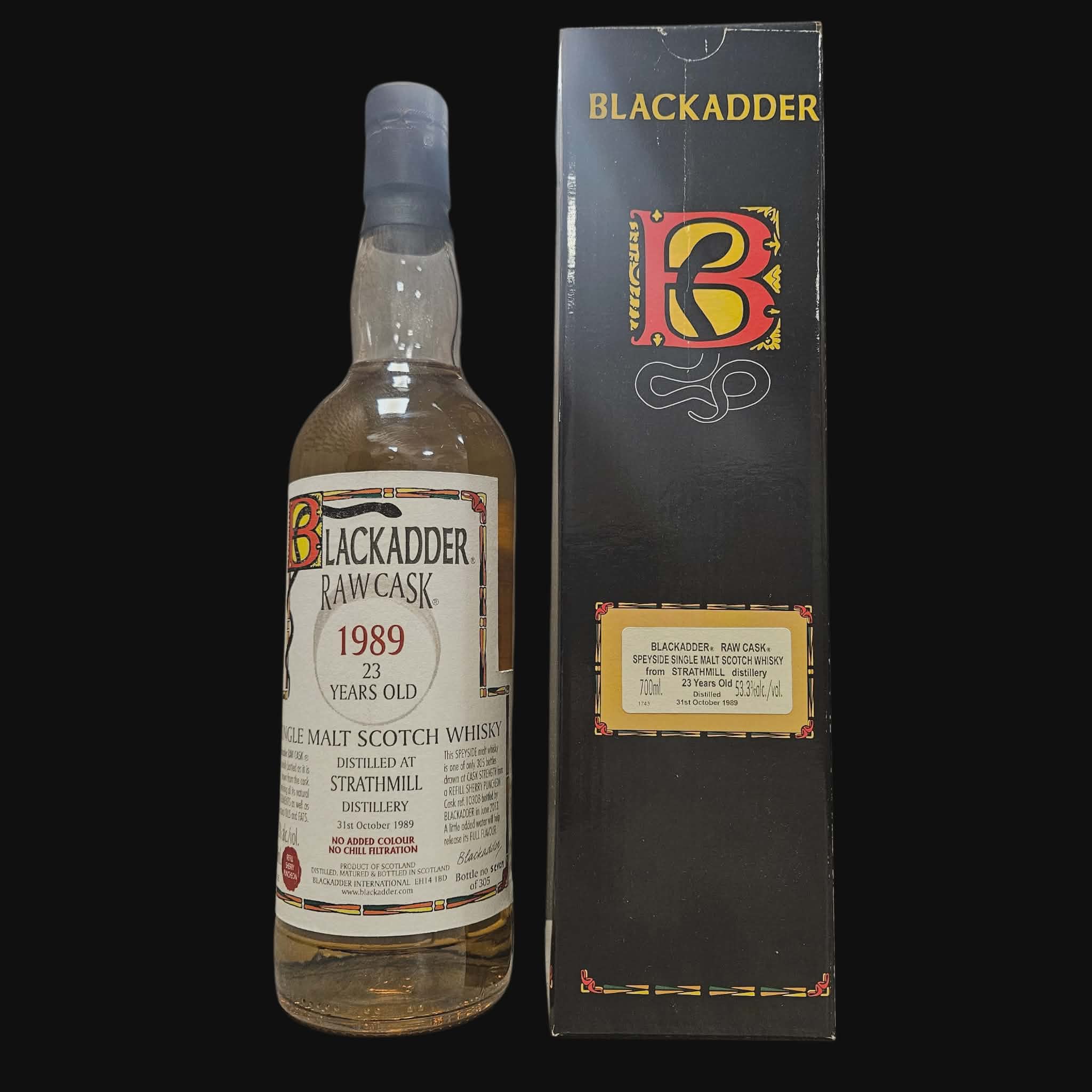 Strathmill 1989 Blackadder Raw Cask 53.3% (2013)
