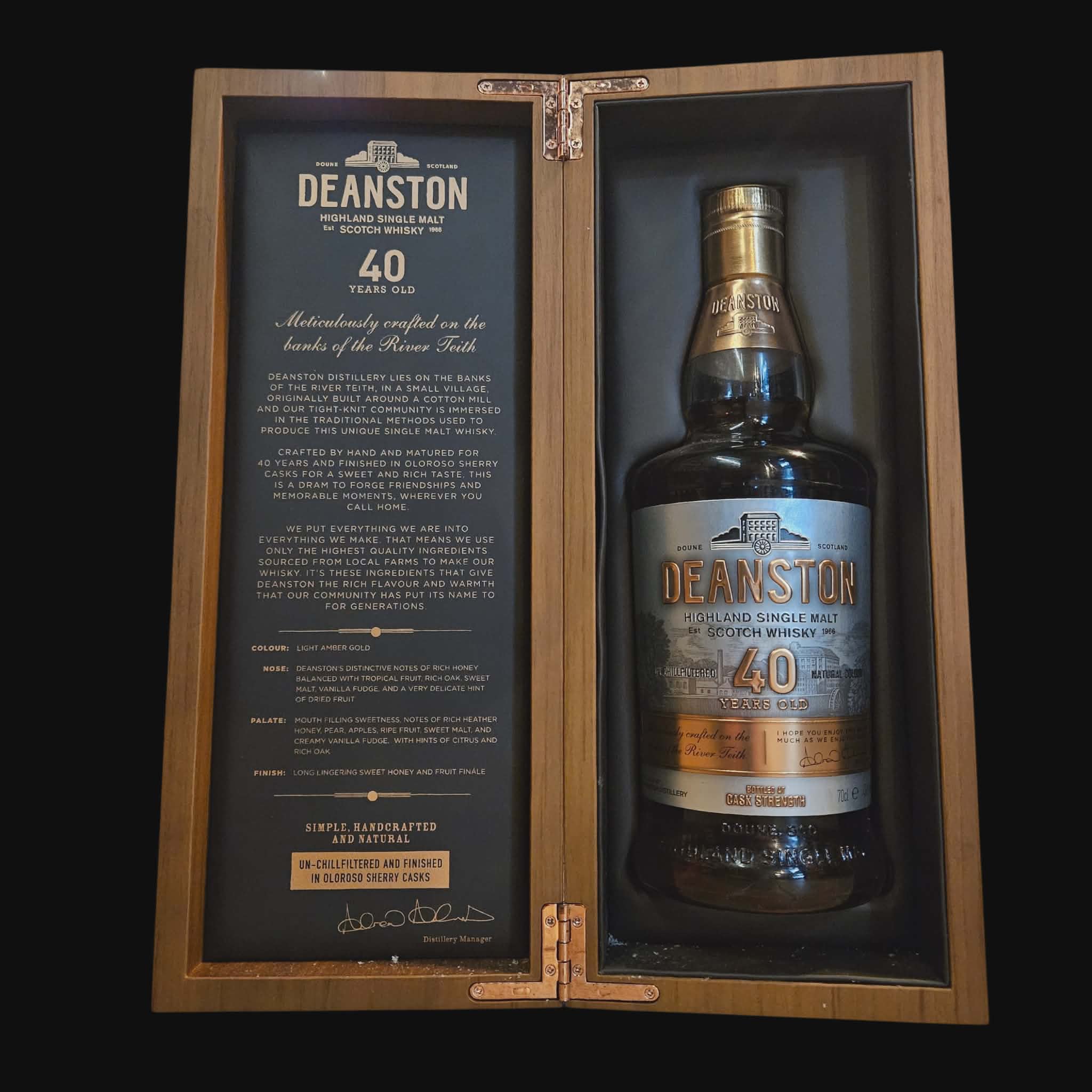 Deanston 40 Year Old – Cask Strength (2016)