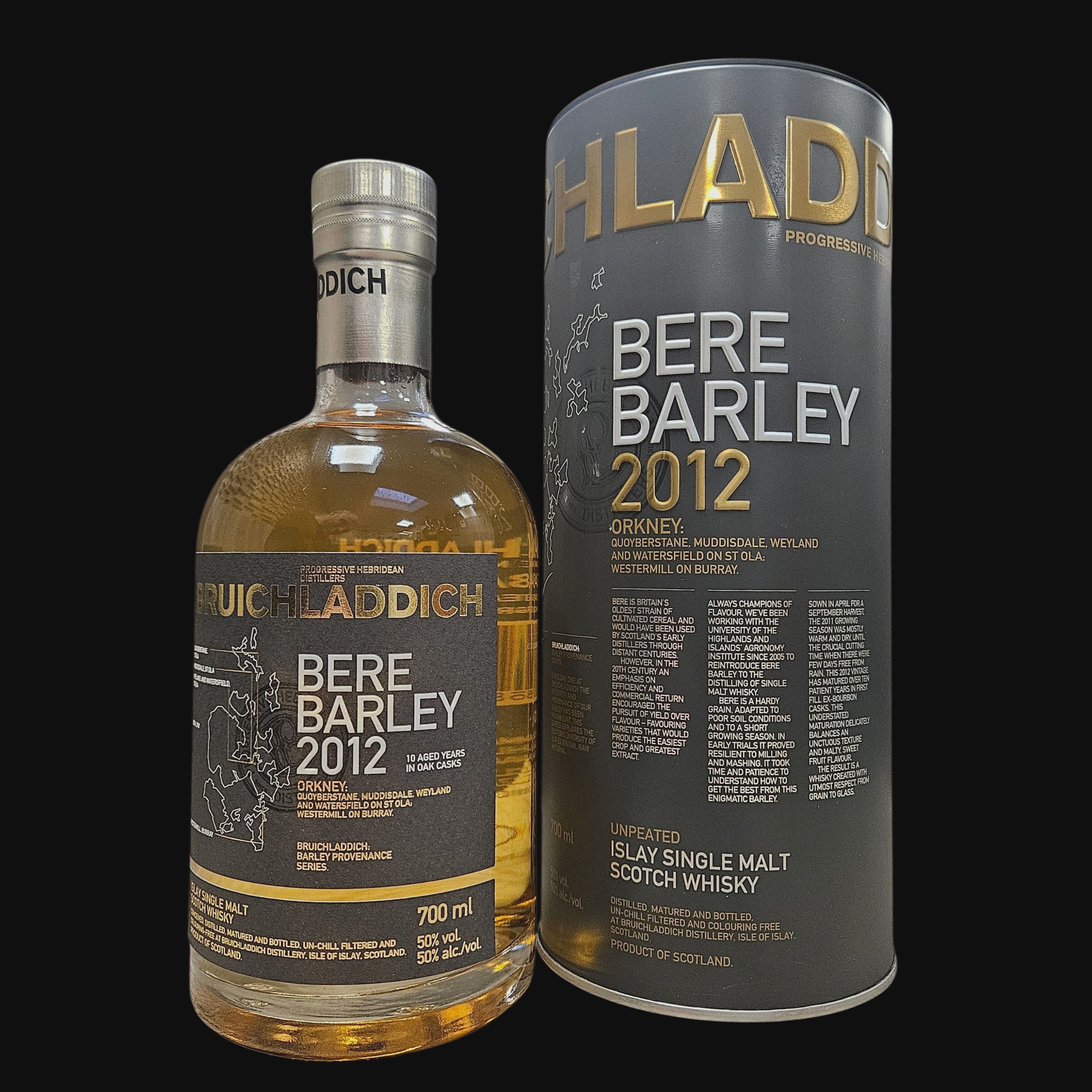 Bruichladdich Bere Barley 2012 (2022)