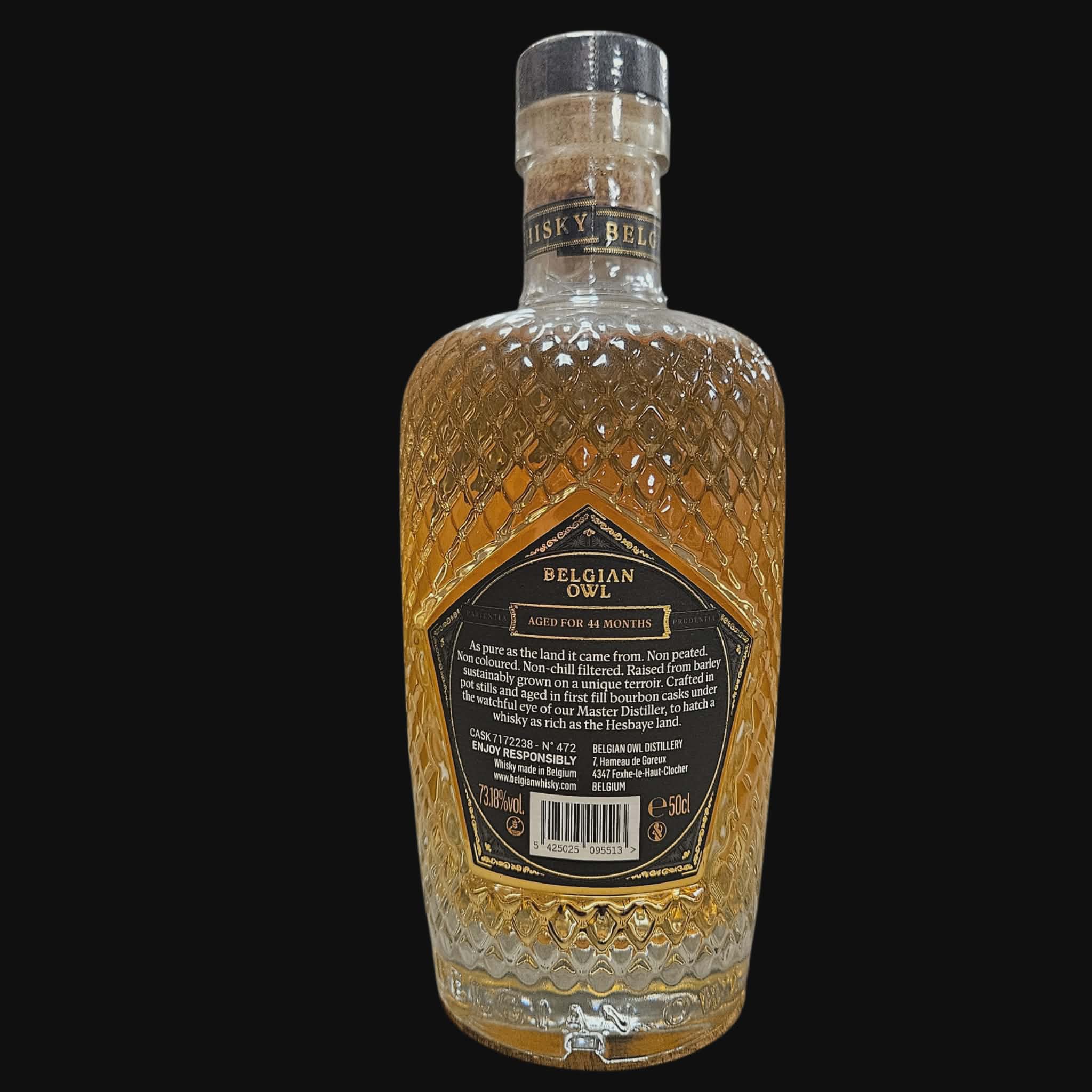 The Belgian Owl Cask Strength Collection 73,18% (2022)