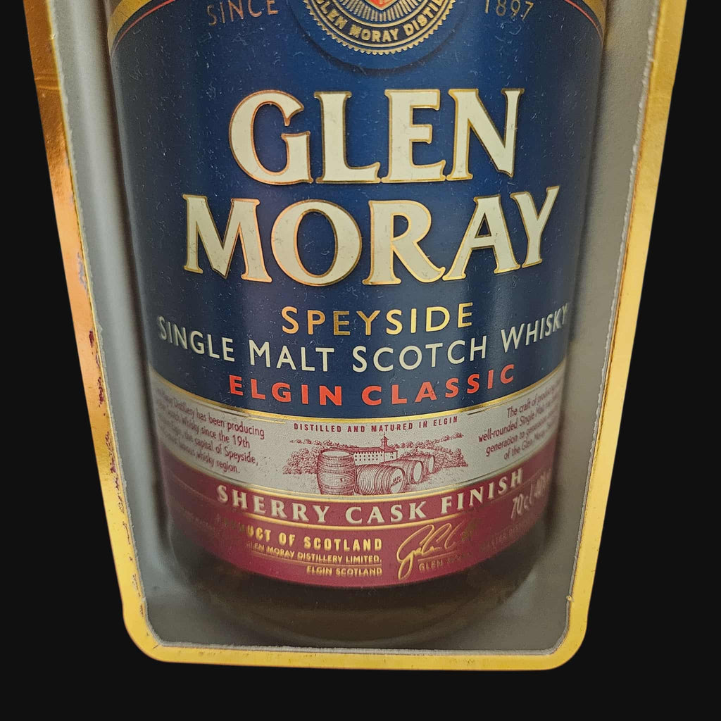 Glen Moray – Elgin Classic Sherry Cask Finish (Gift set with 2 Glencairn glasses)