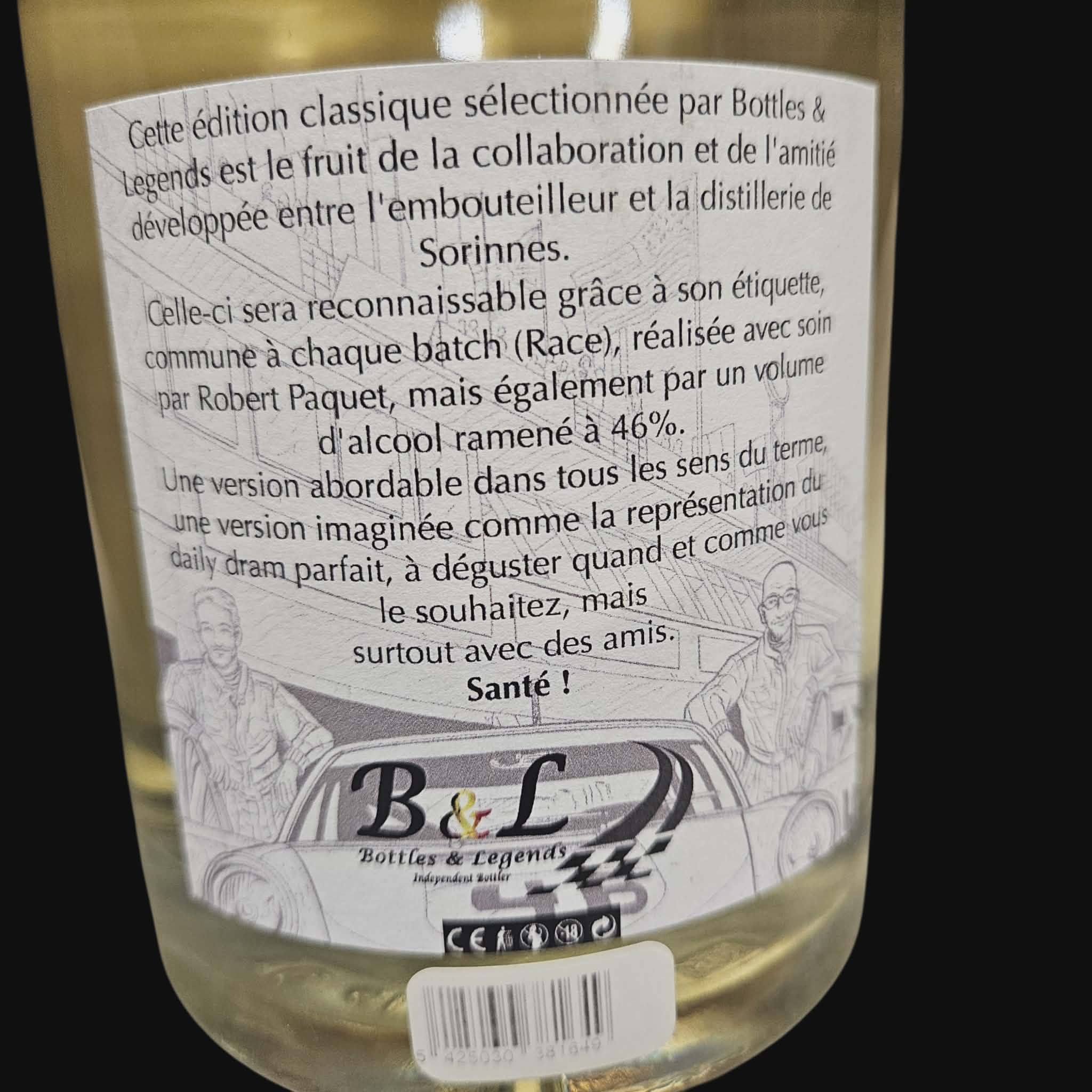 Wave Distil – 3 Jahre alter B&amp;L „Légendes des Circuits“
