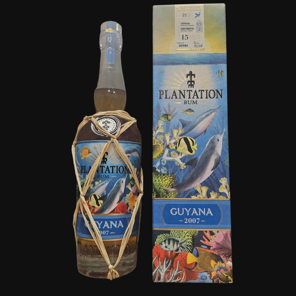 Plantation Rum – Guyana 2007 – Einmalige limitierte Edition (15 Jahre) – 51,0 % – 70 cl