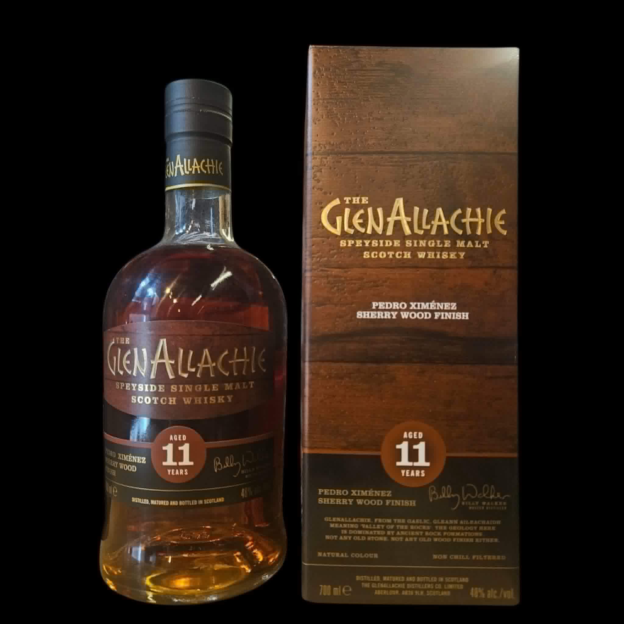 * Glenallachie Aged 11 Years Pedro Ximenez Sherry wood Finish (2021)