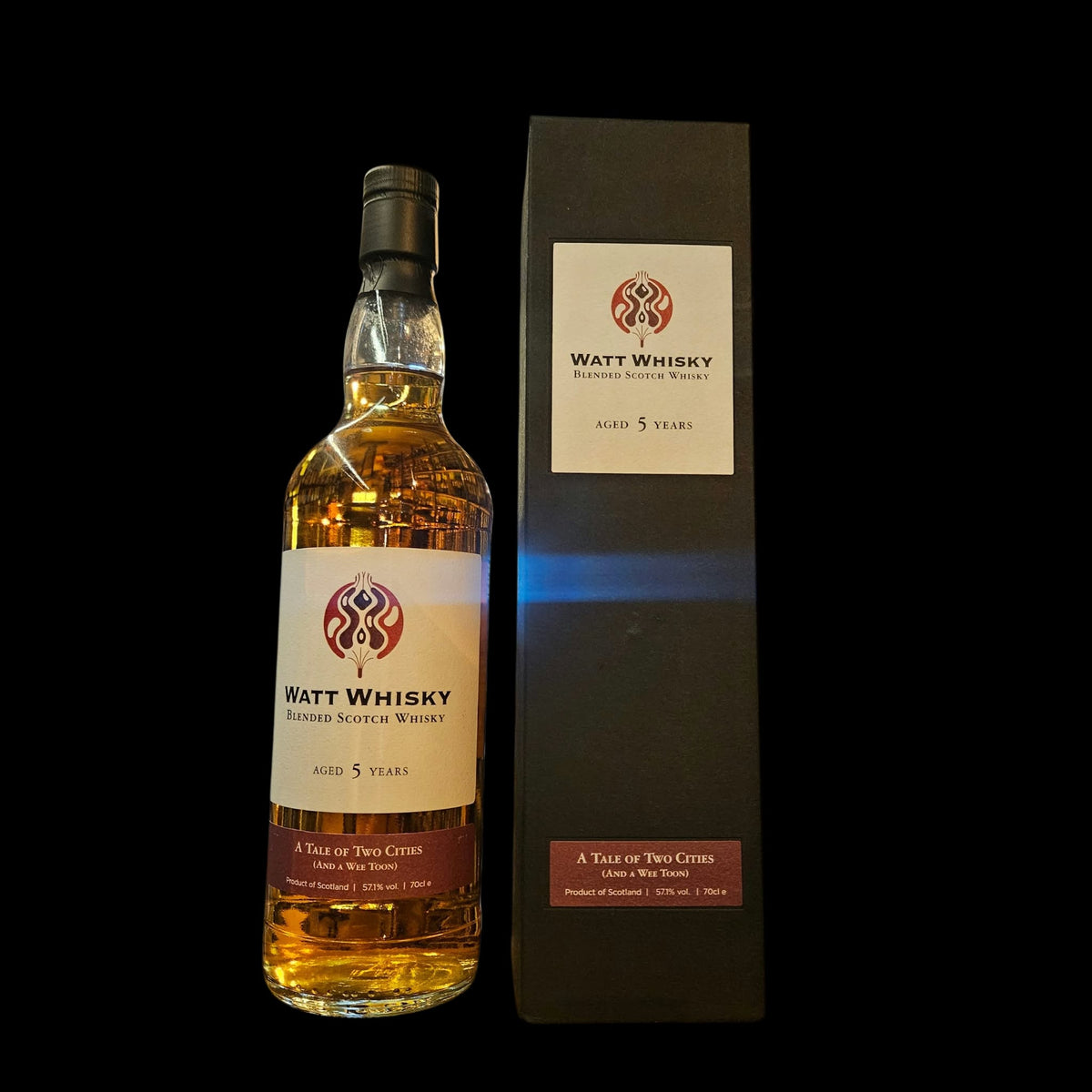 Watt Whisky A Tale Of Two Cities Aged 5 Years 57,1%