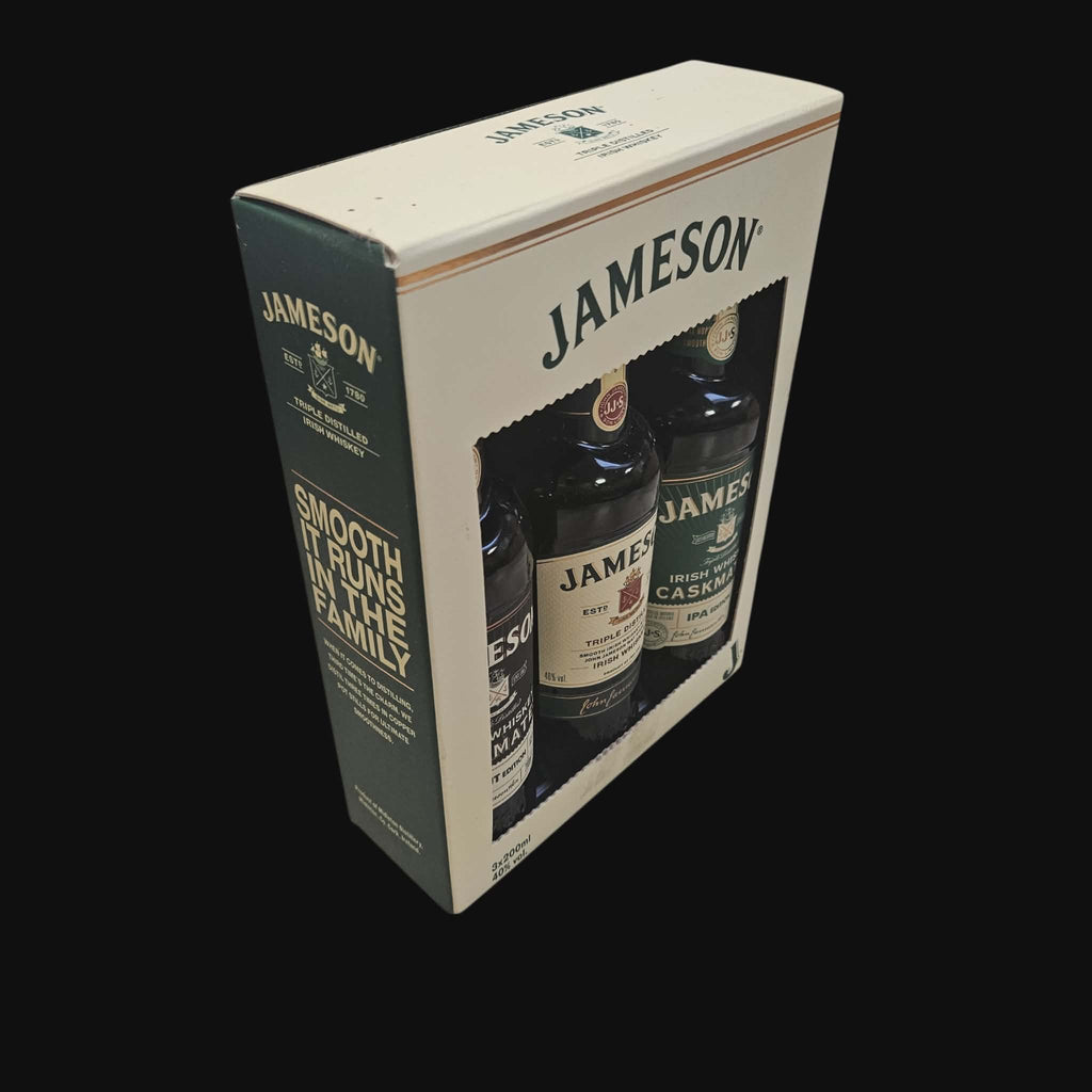 Jameson Irish Whiskey – Tasting Gift Pack (3×200 ml)