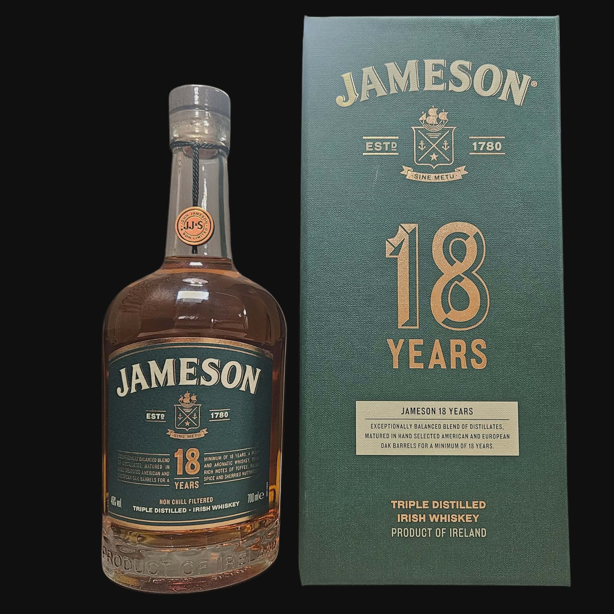 Jameson 18 Years – Triple Distilled (2022)